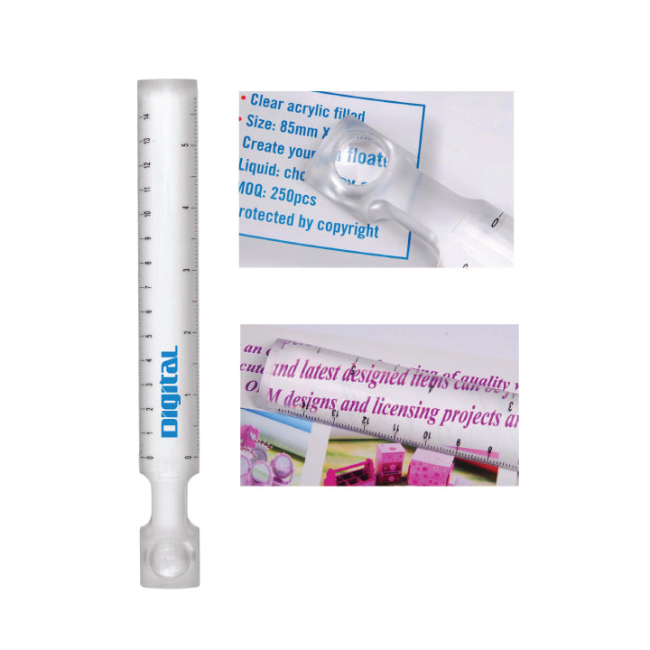 0003PS 6" Magnifying Ruler