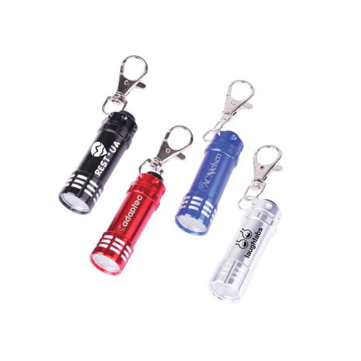 01181PS Triple LED Flashlight with Lobster Claw