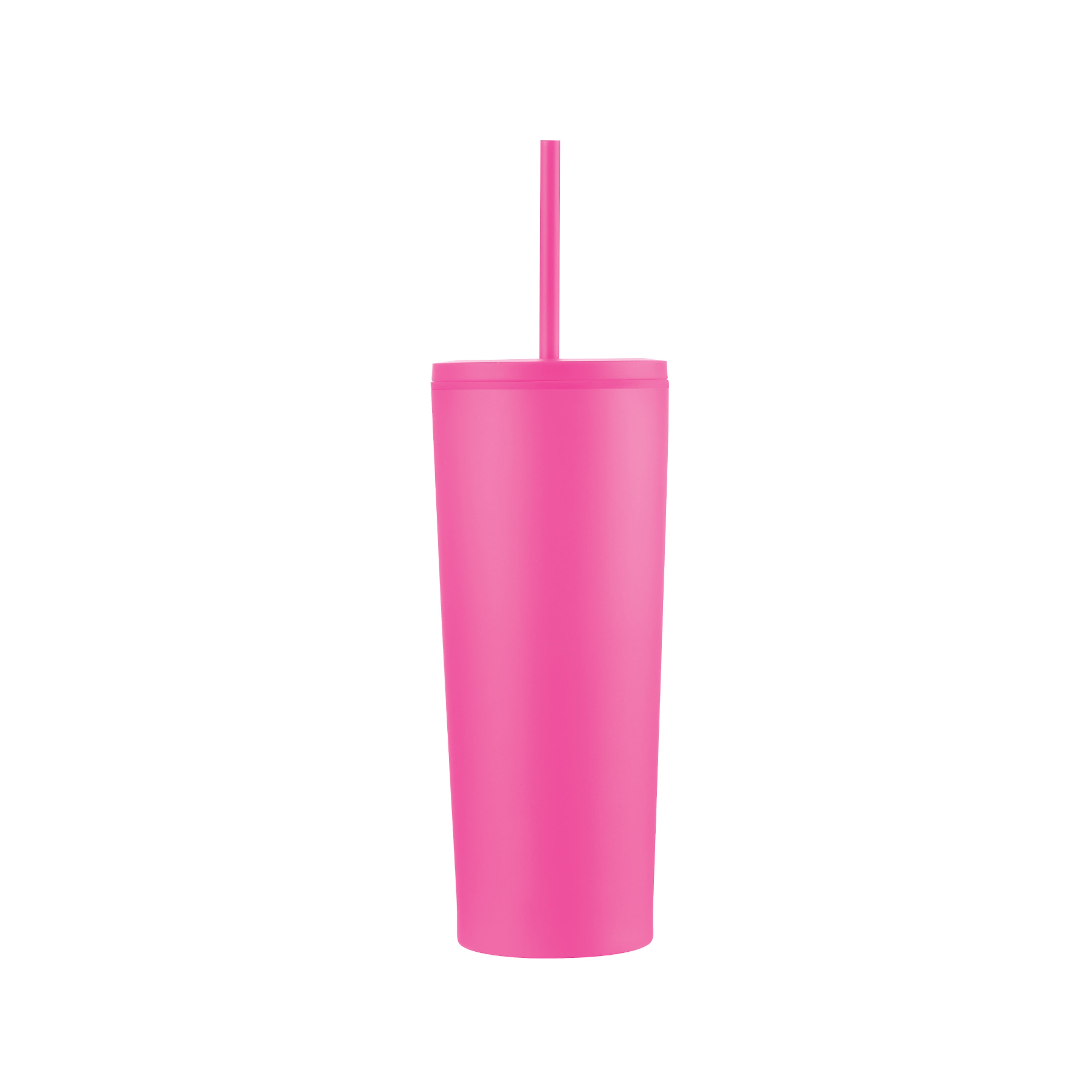 1-100U Cafe 24oz Tumbler with Leakproof Lid and Straw