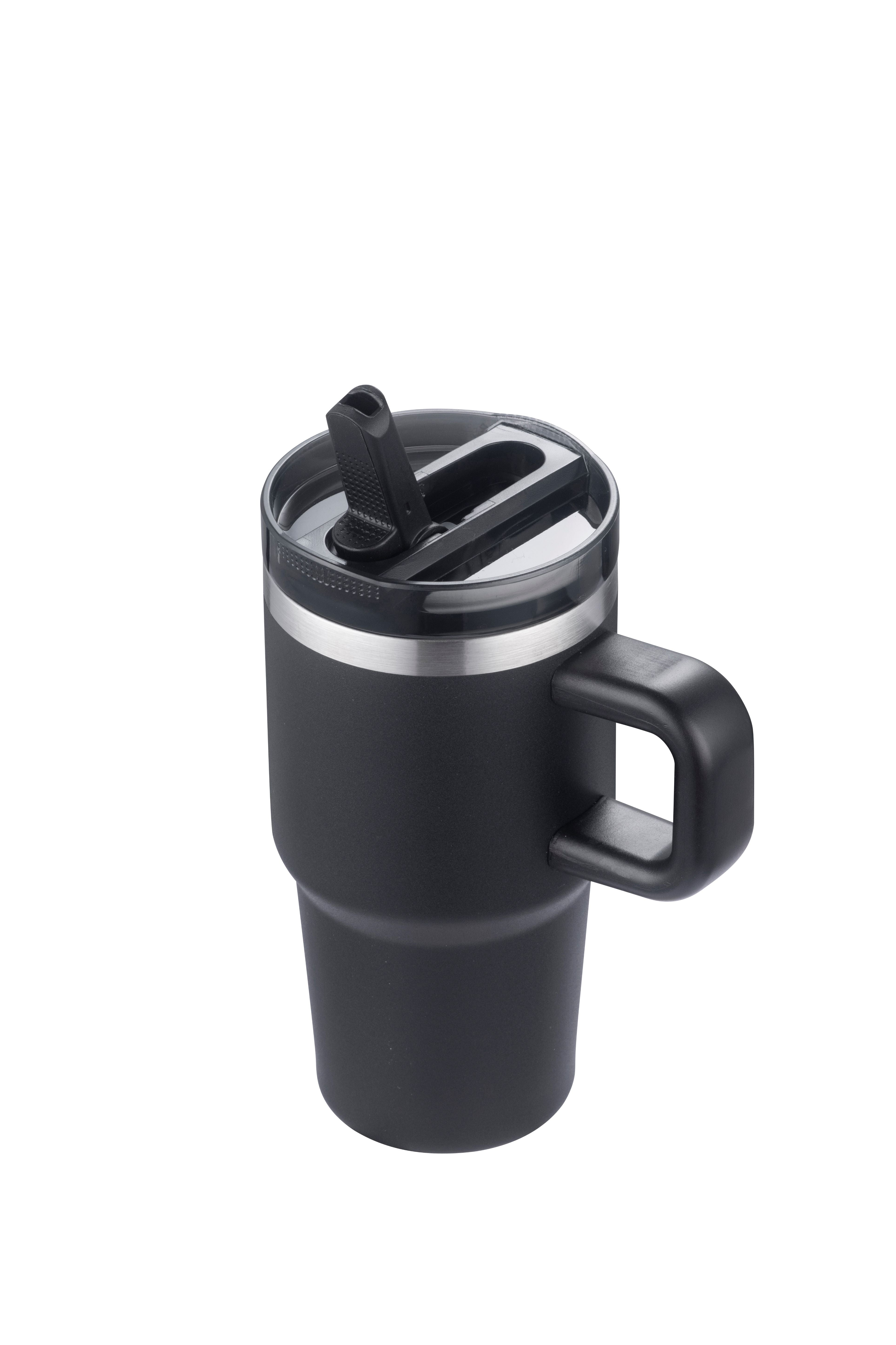 1-237U Refresh 20oz Stainless Steel Travel Mug with Fold Straw