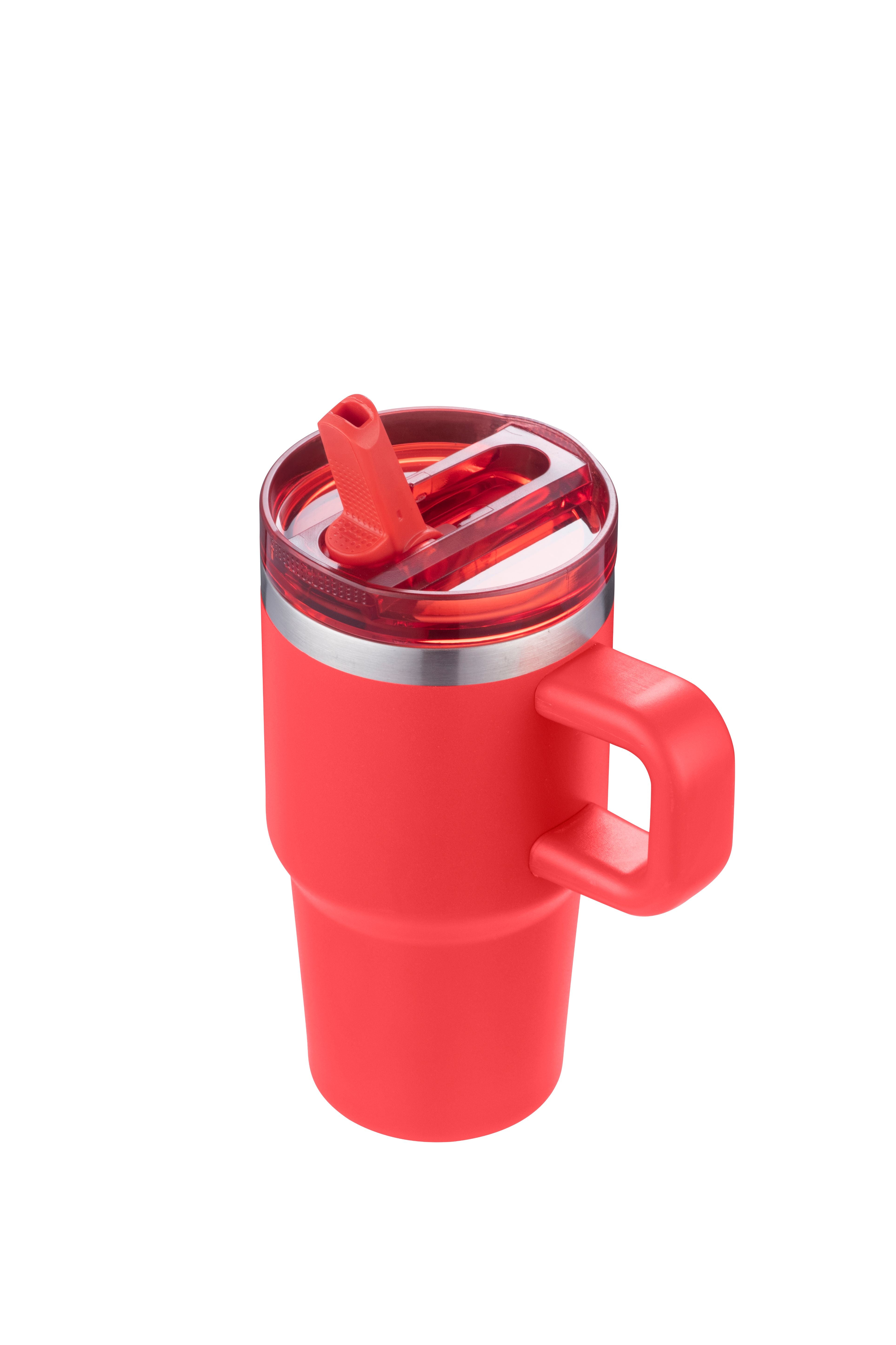 1-237U Refresh 20oz Stainless Steel Travel Mug with Fold Straw