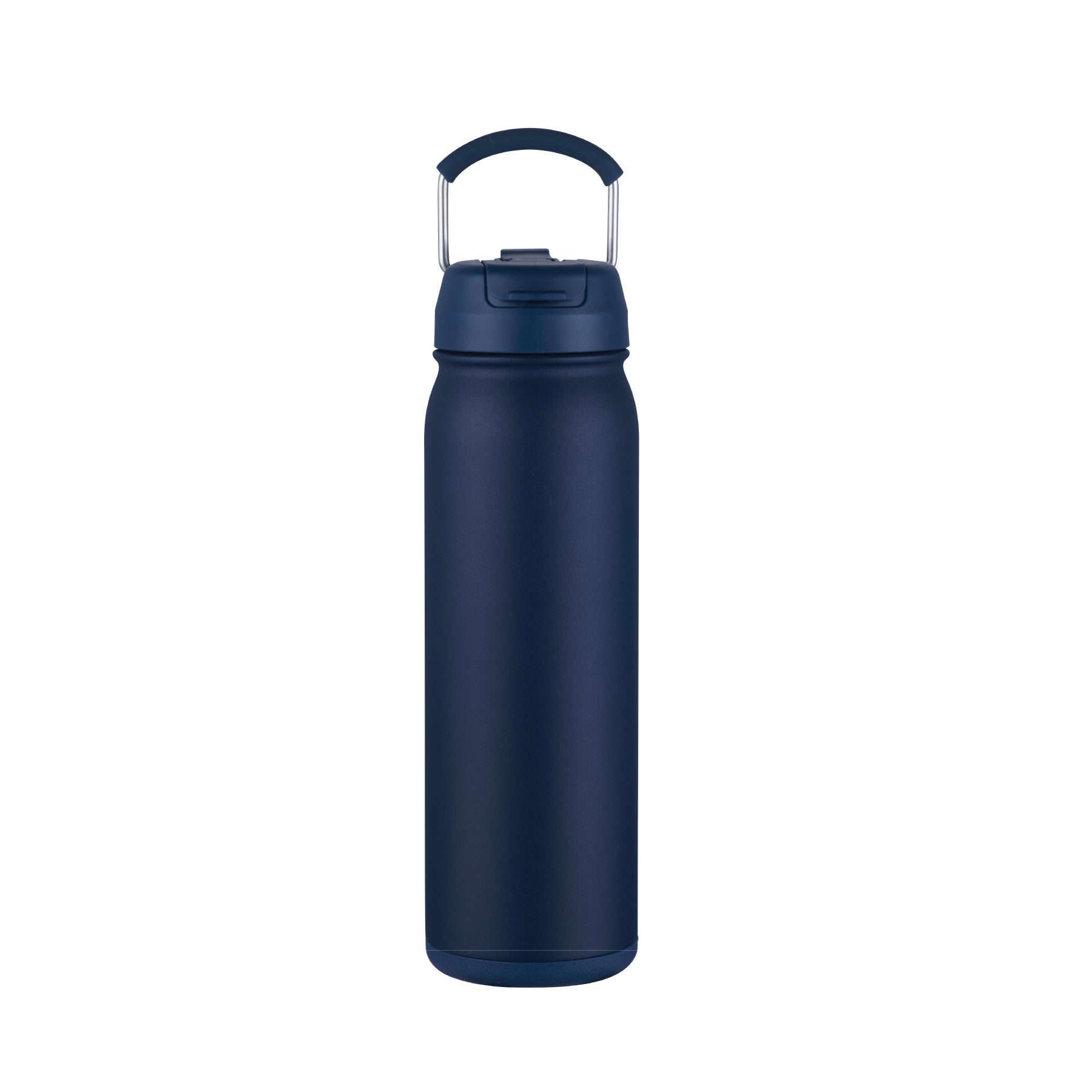 1-533U Vent 24oz Stainless Steel Bottle with Multi-Use Straw and Hidden Bottom