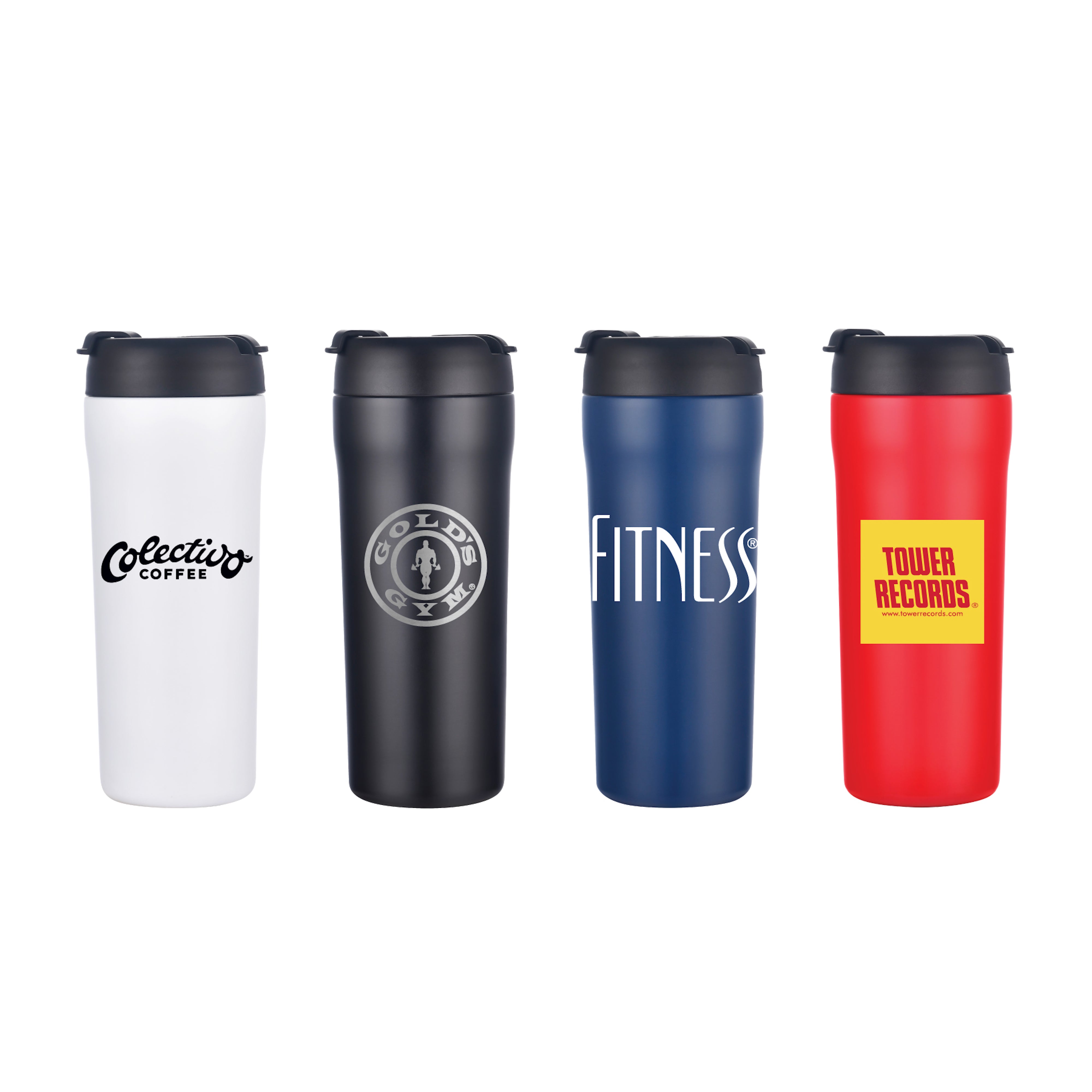 1-576U Brew 25 oz Stainless Tumbler with Dual-Use Lid