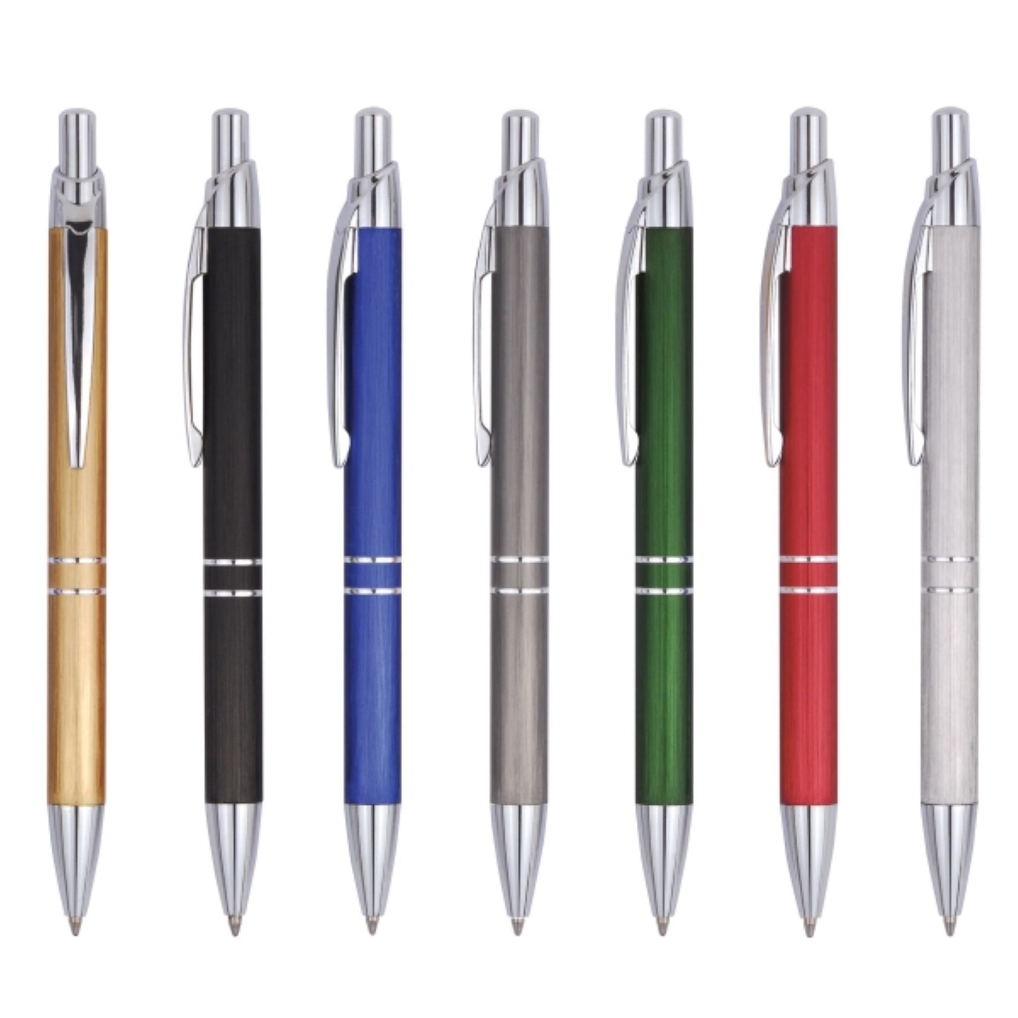 10008PS Aluminum Retractable Click Ballpoint Pen