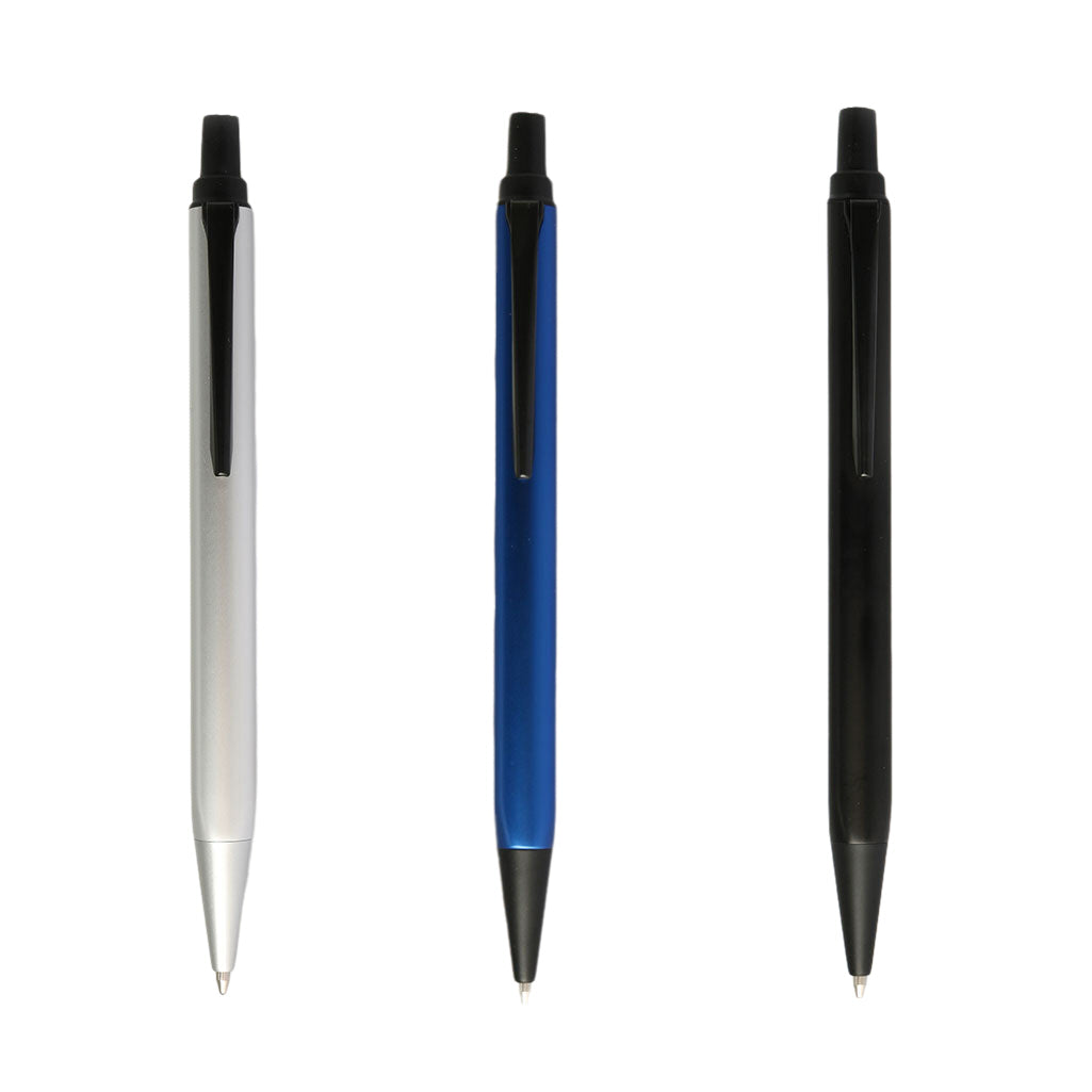 10021PS Ergonomic Premium Metal Click Ballpoint Pen
