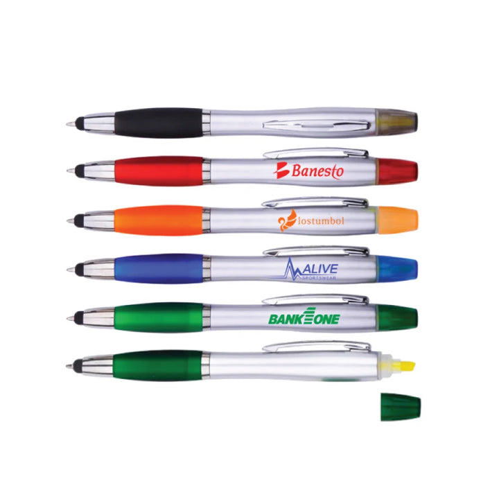 146PS 3-in-1 Pen + Highlighter + Stylus