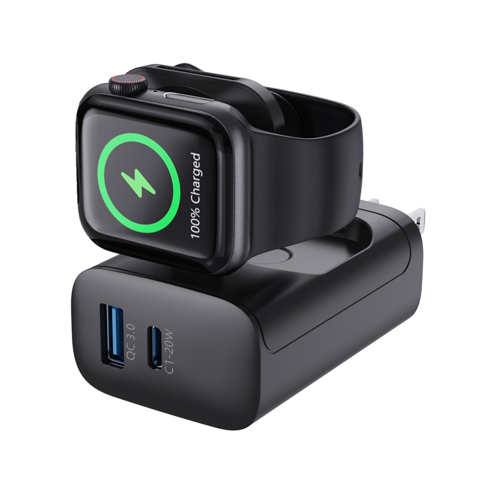 193TN All-in-One Wall Charger with Smart Watch Compatibility
