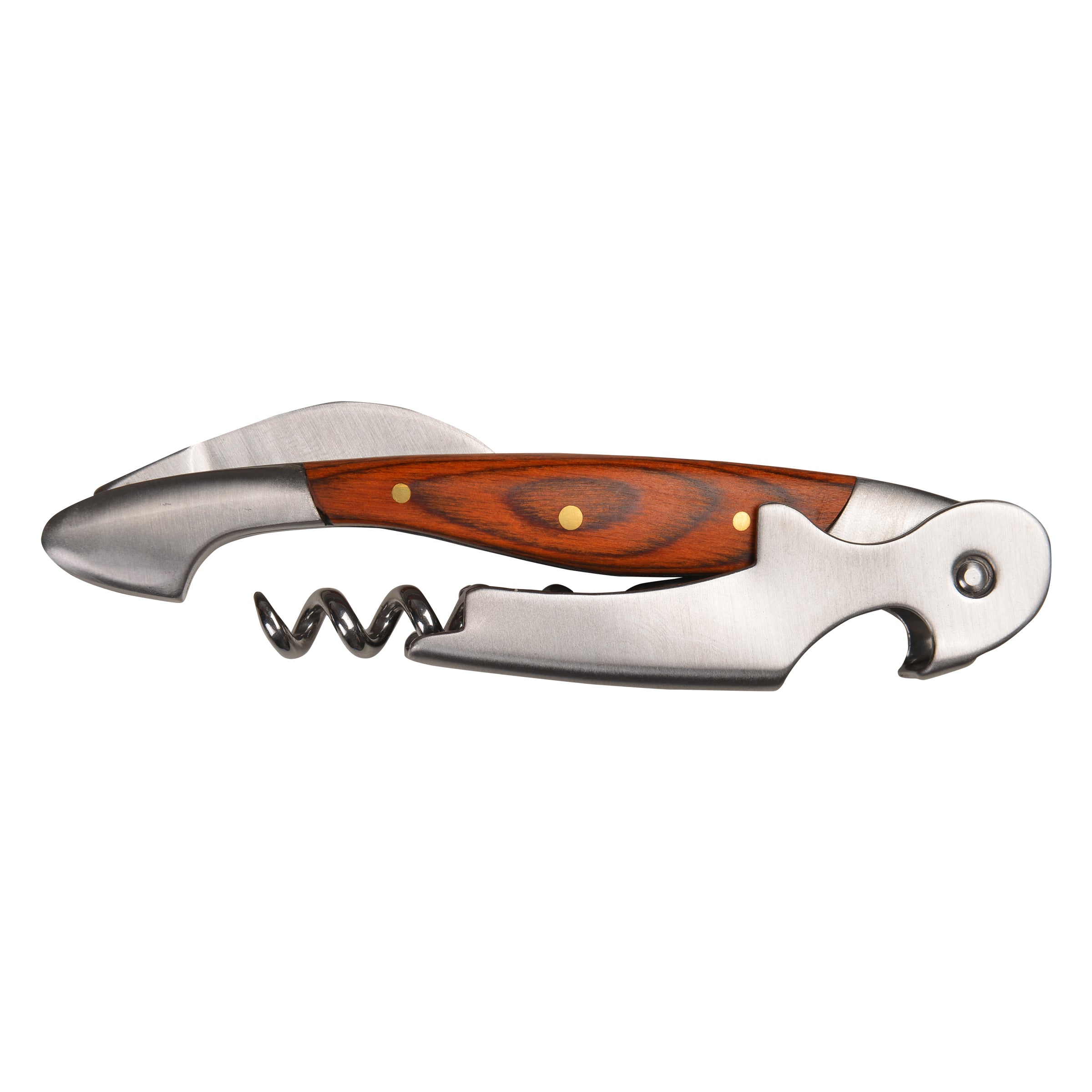 20006PS Crafted Wood Wine Corkscrew