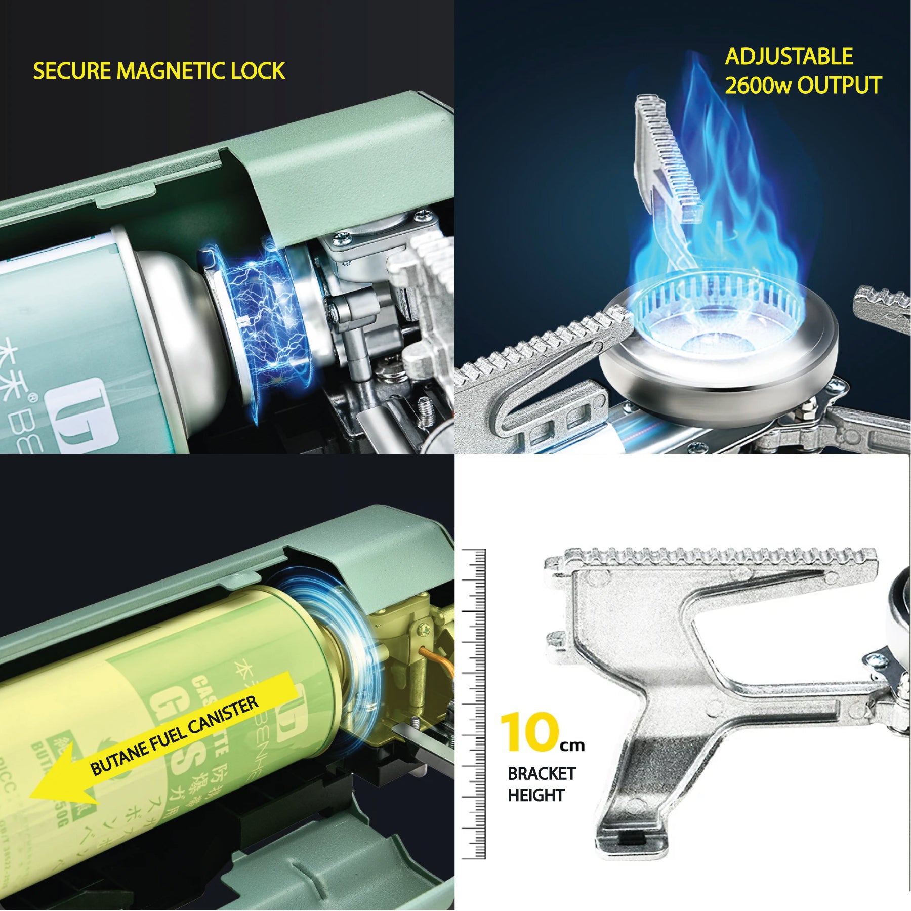 205TN Blaze Foldable Gas Burner