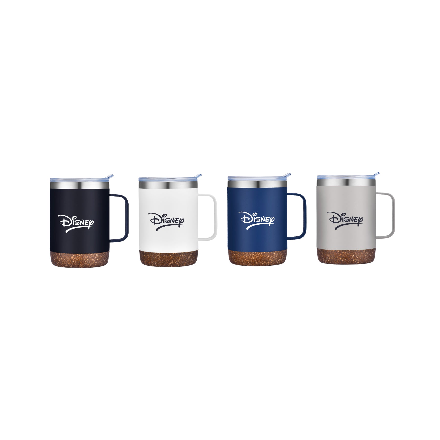 1-222U 12oz Vacuum Mug w/ Cork Bottom
