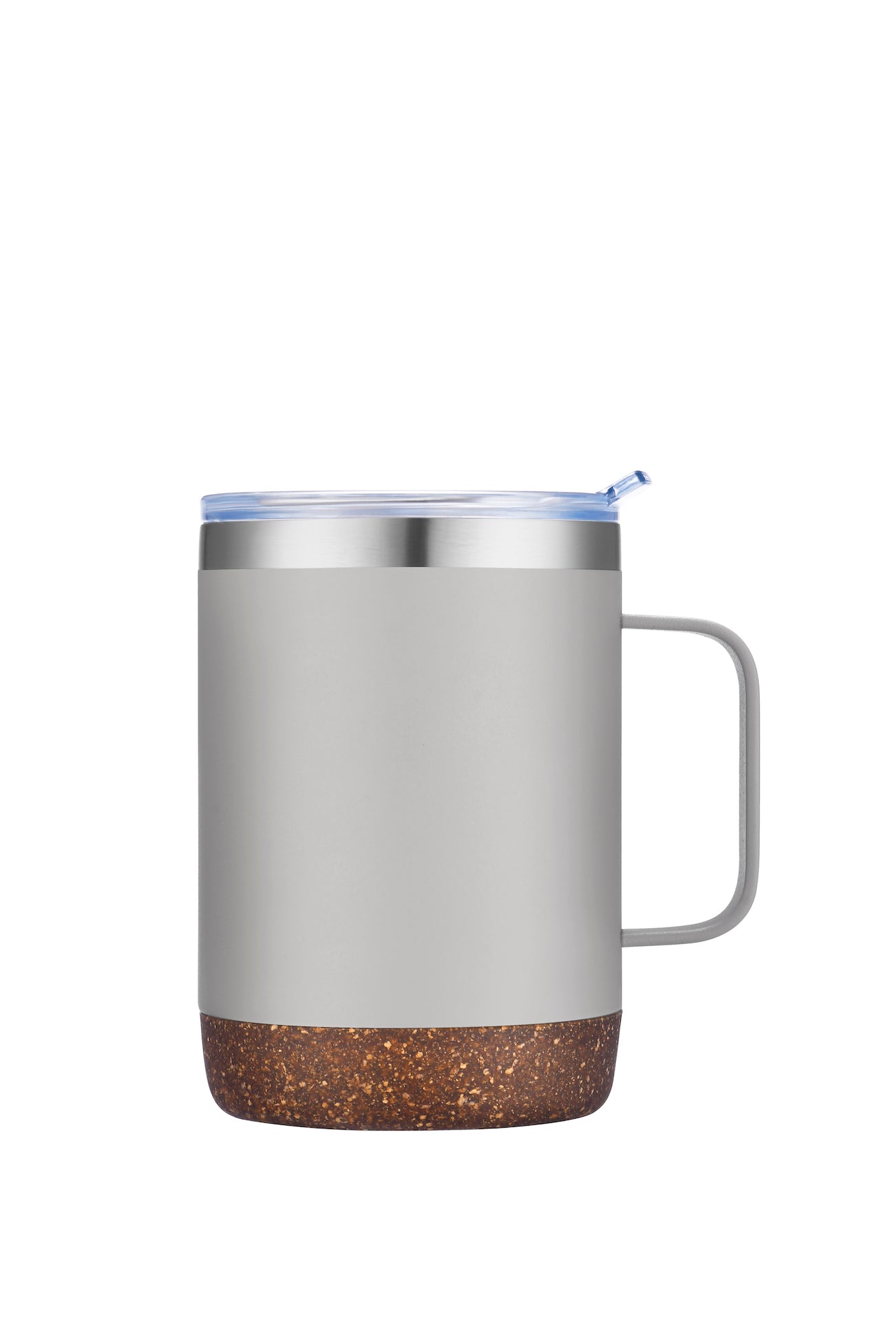 1-222U 12oz Vacuum Mug w/ Cork Bottom