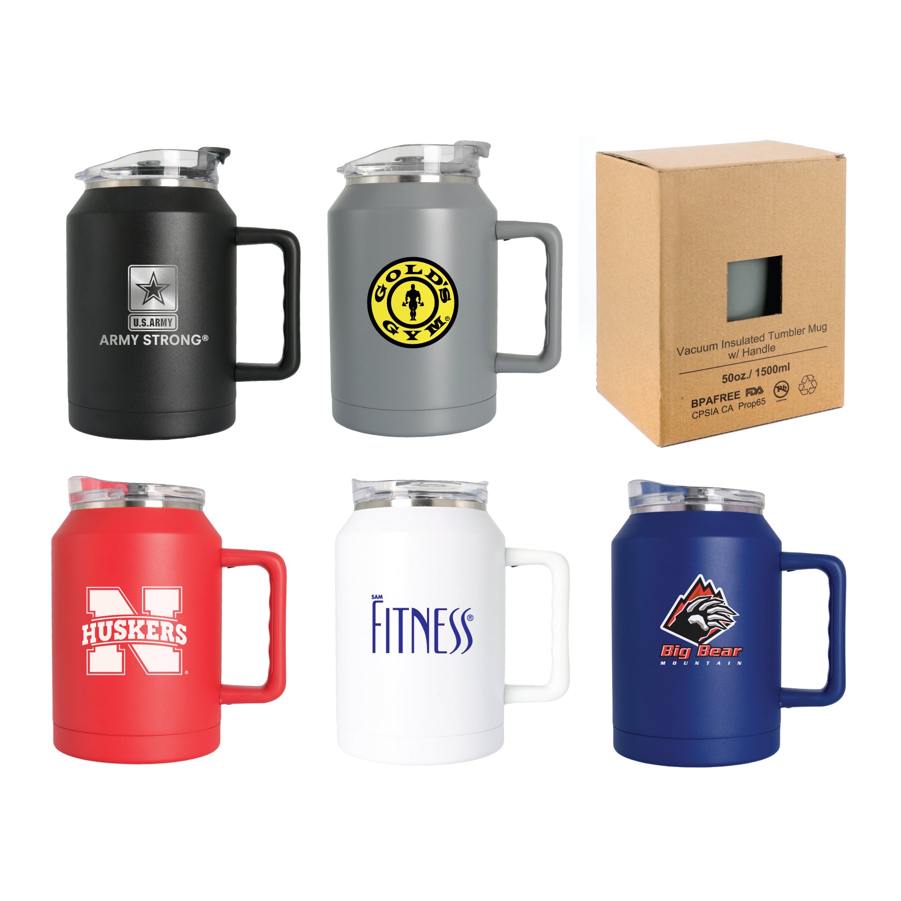 25551SP Well 50oz Stainless Wide Body Mug