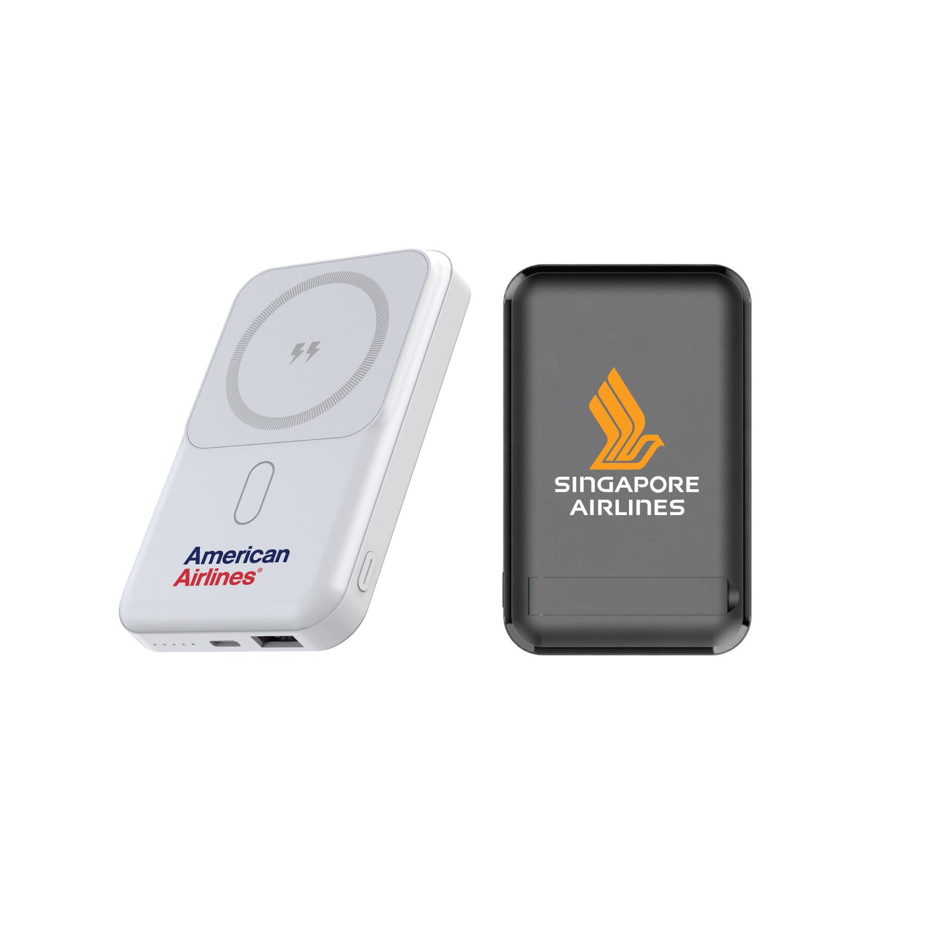 291U 10k Magnetic Wireless Power Bank with Glow Indicator and Kickstand