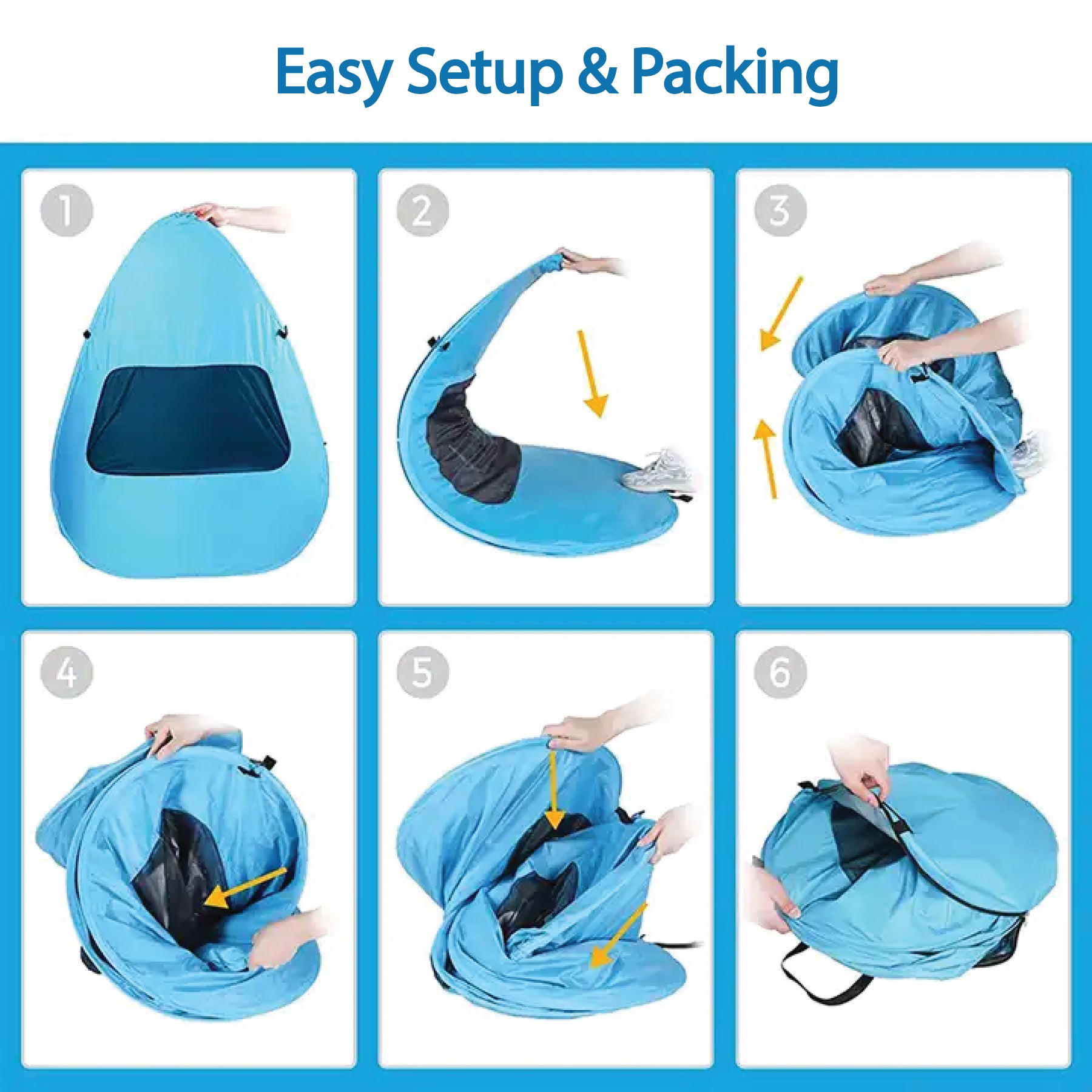 300TN Bondi Pop Up Beach Tent