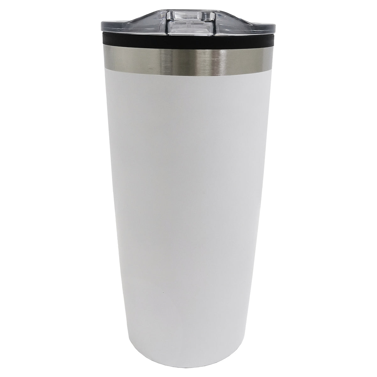 41543SP 20oz Coffee Powder Coated Stainless Wall and Plastic Liner Tumbler