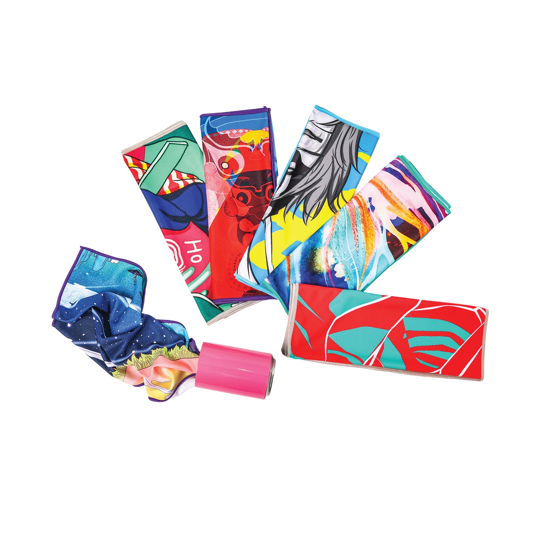 453TN Full Color Large Premium Cooling Towel (40"L x 12"W)
