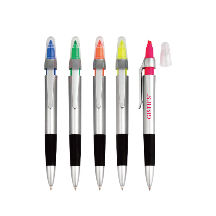 60002PS Slim Highlighter with Ballpoint Pen