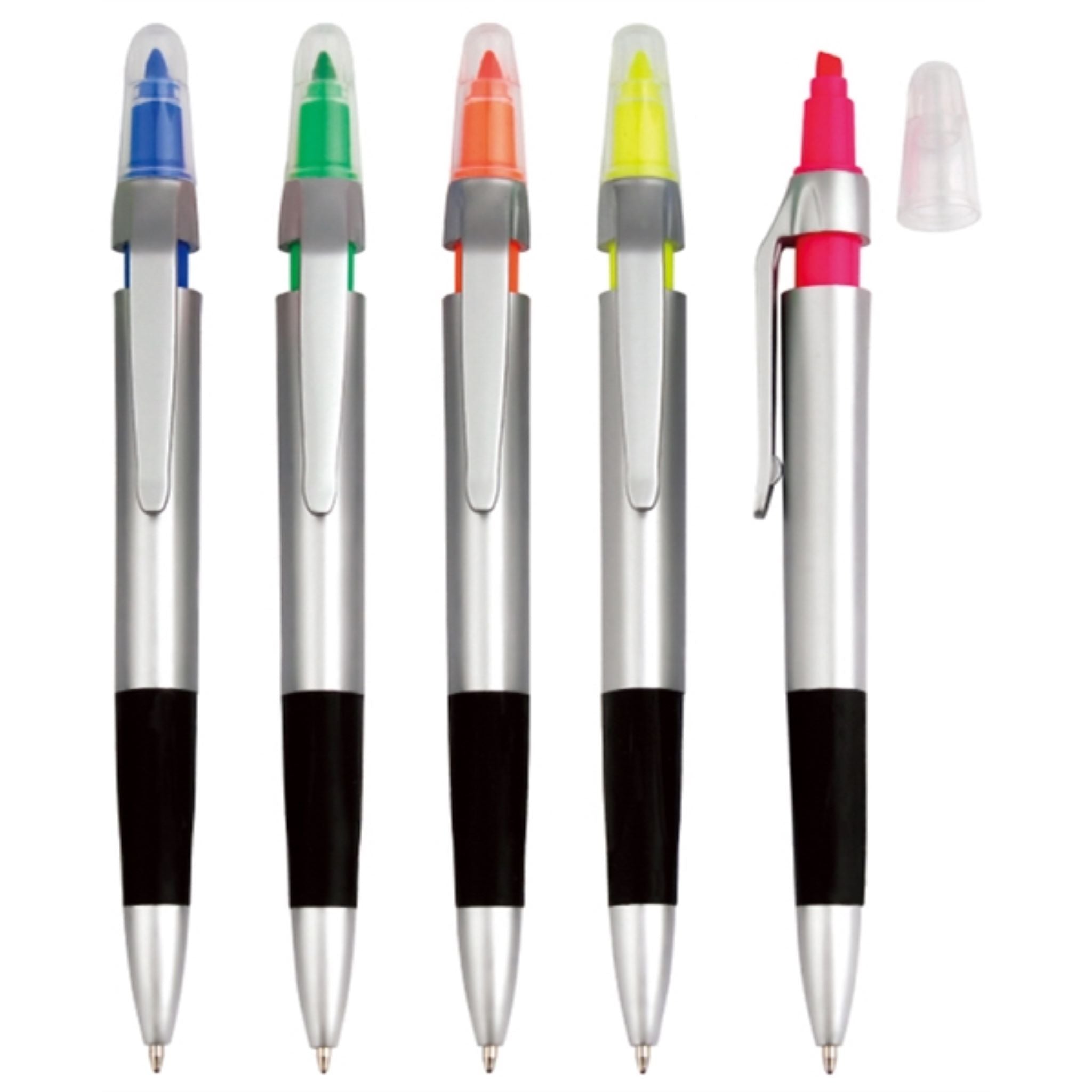 60002PS Slim Highlighter with Ballpoint Pen