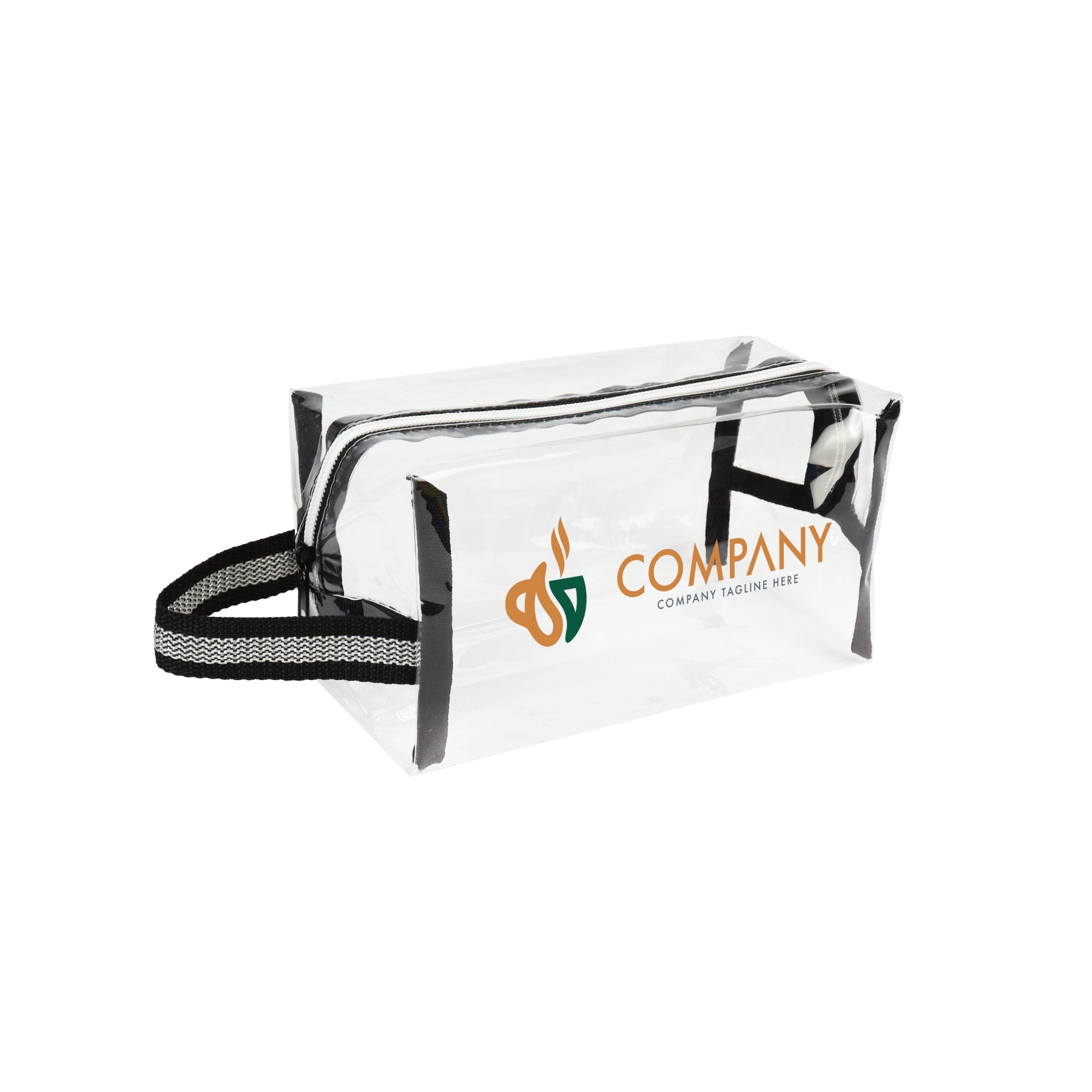 3-610U Clear Travel Bag (8.5" x 4.5")