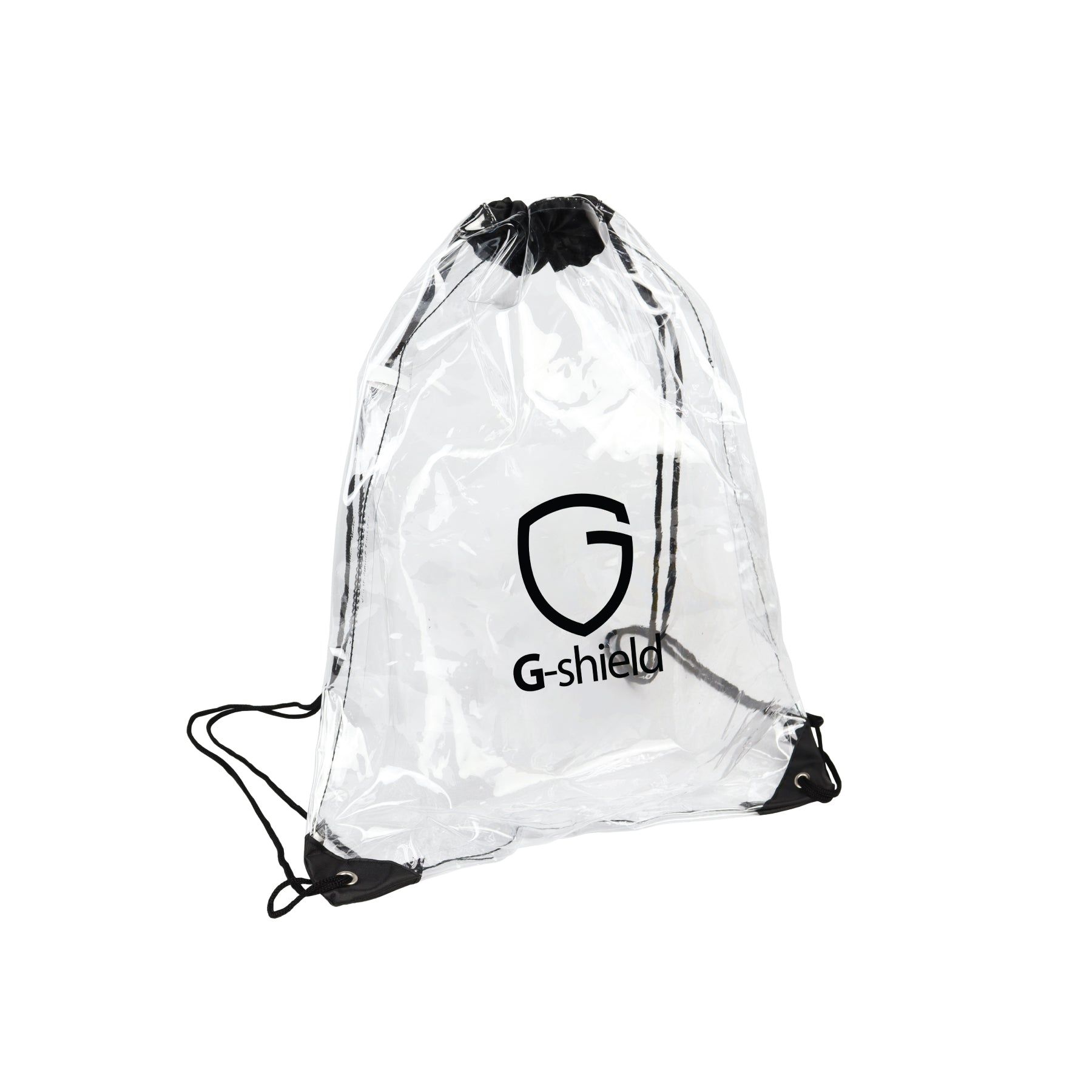 3-555U Clear Drawstring Bag (14" x 18")