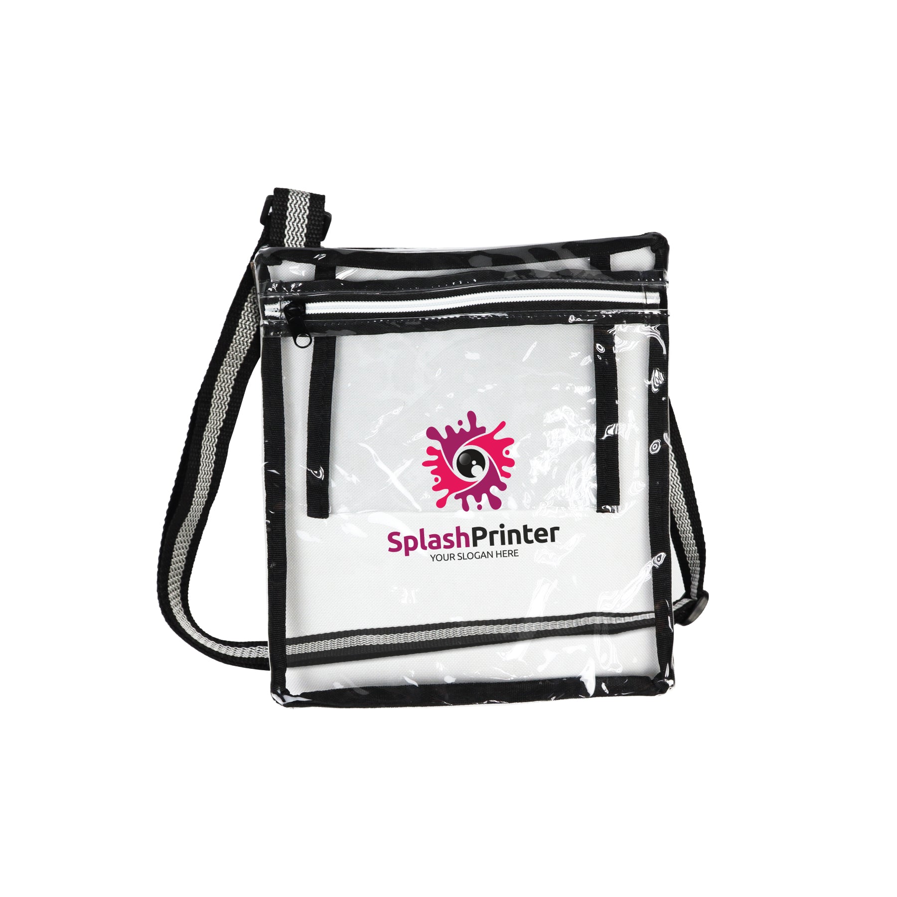 3-909U Clear Satchel Bag (9" x 10")