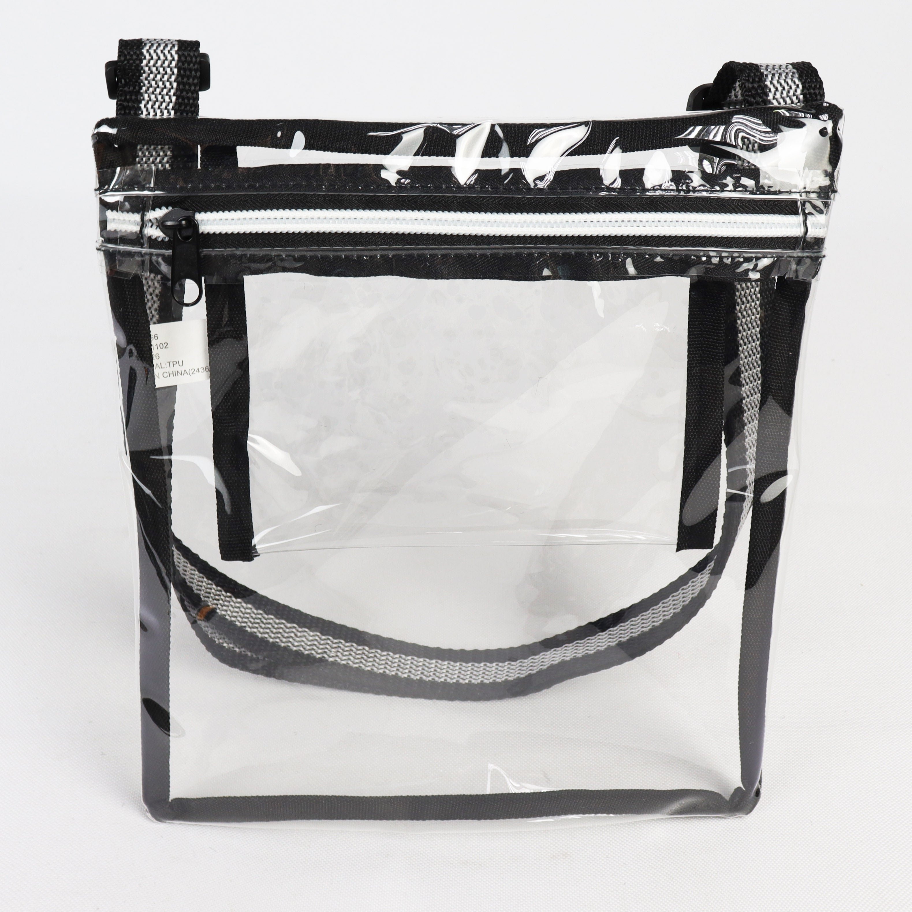 3-909U Clear Satchel Bag (9" x 10")