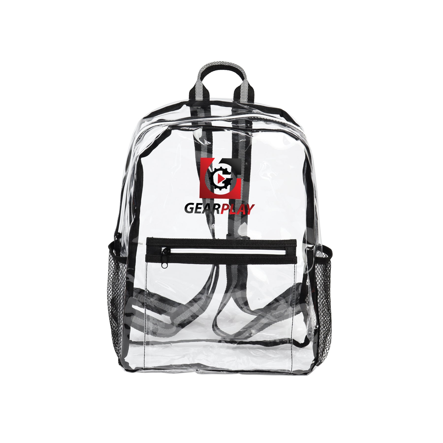 3-146U Clear Large Backpack (16" x 12")