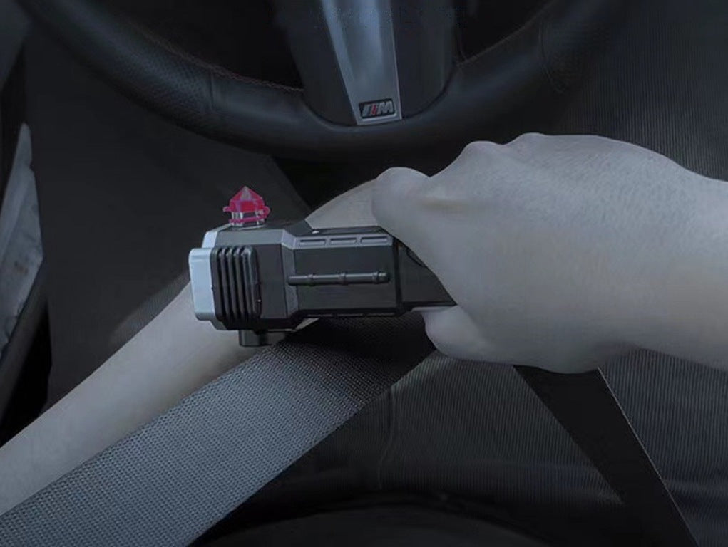 813TN Multifunction Car Escape Tool w/ LED Flashlight and Power Bank