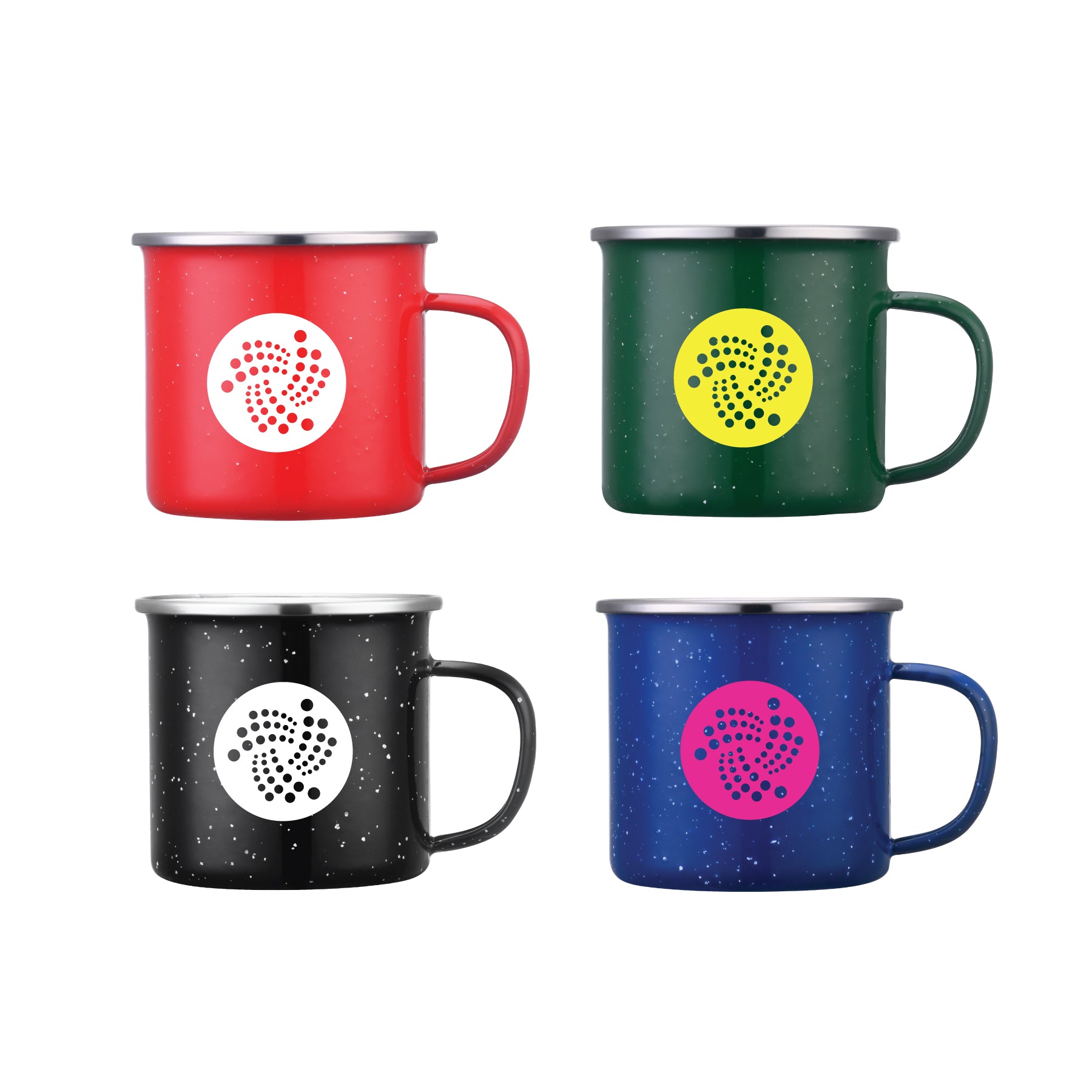 1-553U 16oz Camp Mug w/ Stainless Rim