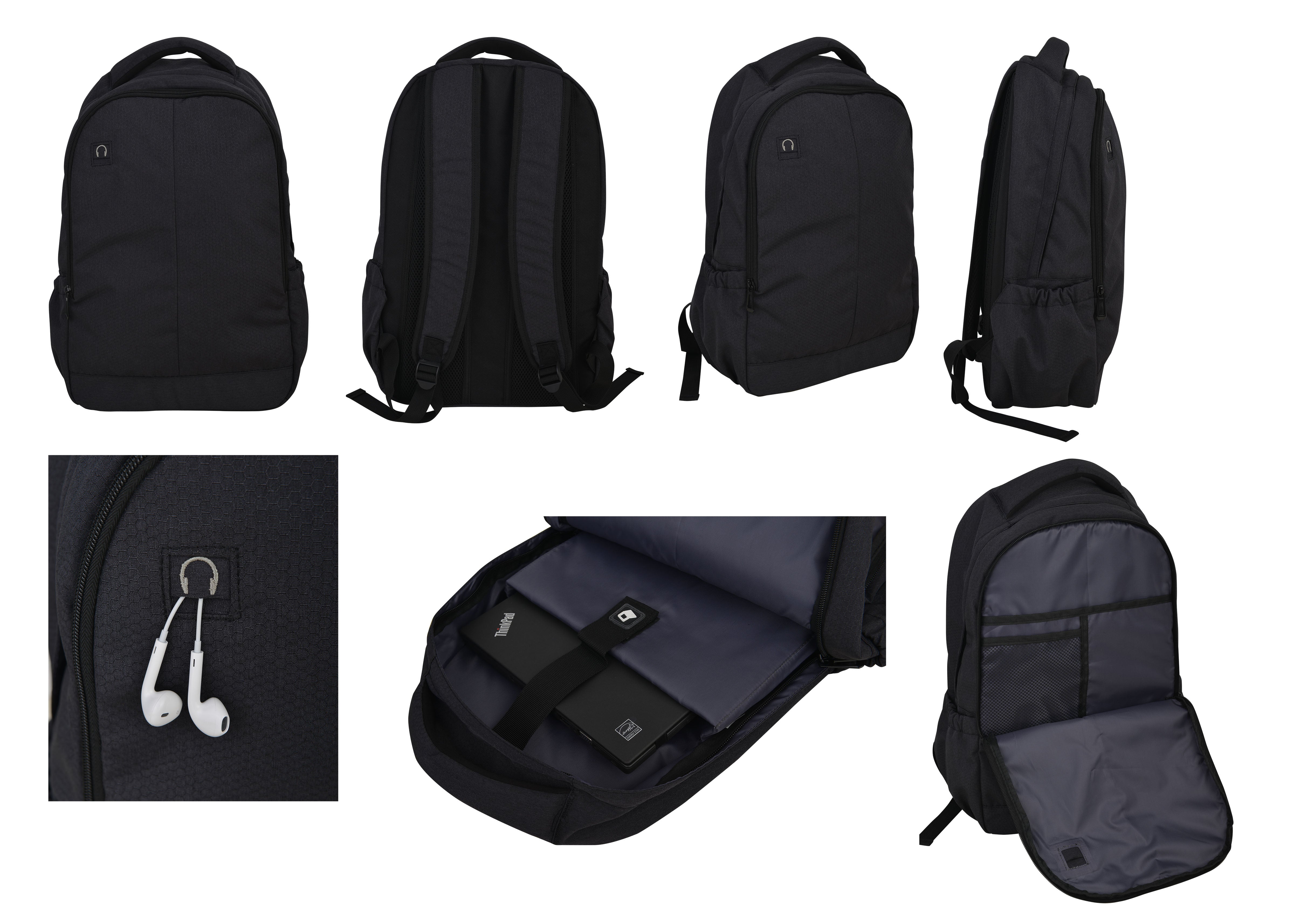 9007PS 17" Premium Laptop Backpack