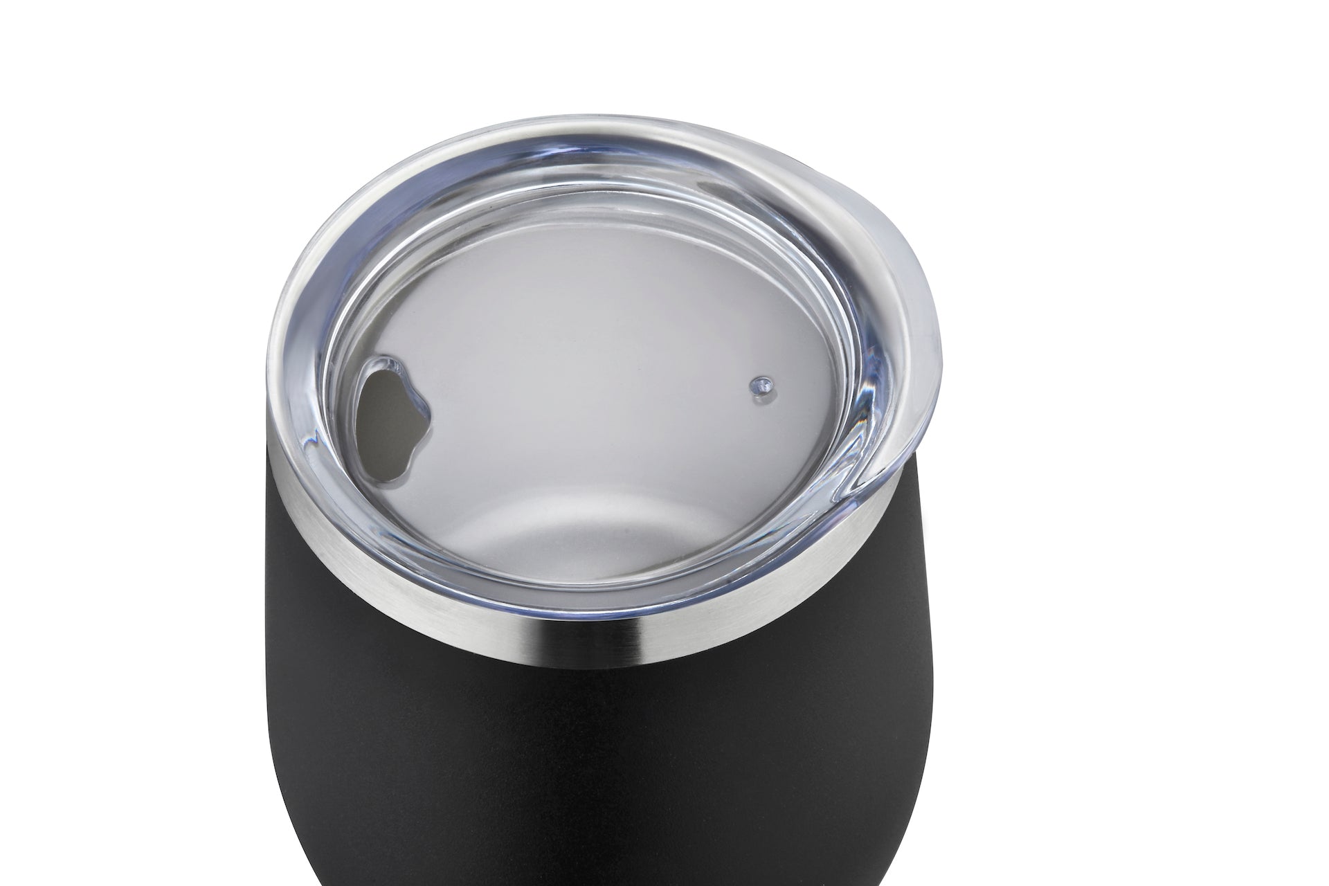 1-125U 12oz Powder Coated Stainless Double Wall Vacuum Wine Cup