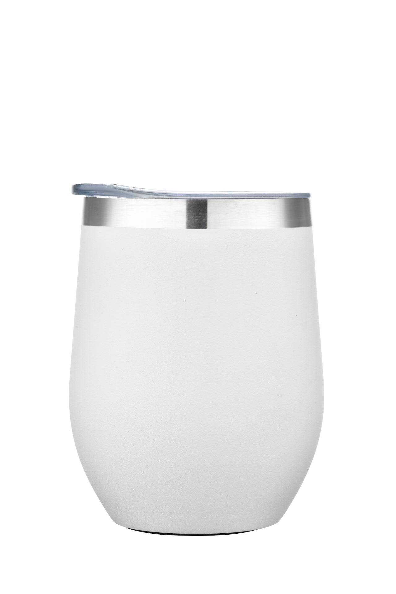 1-125U 12oz Powder Coated Stainless Double Wall Vacuum Wine Cup