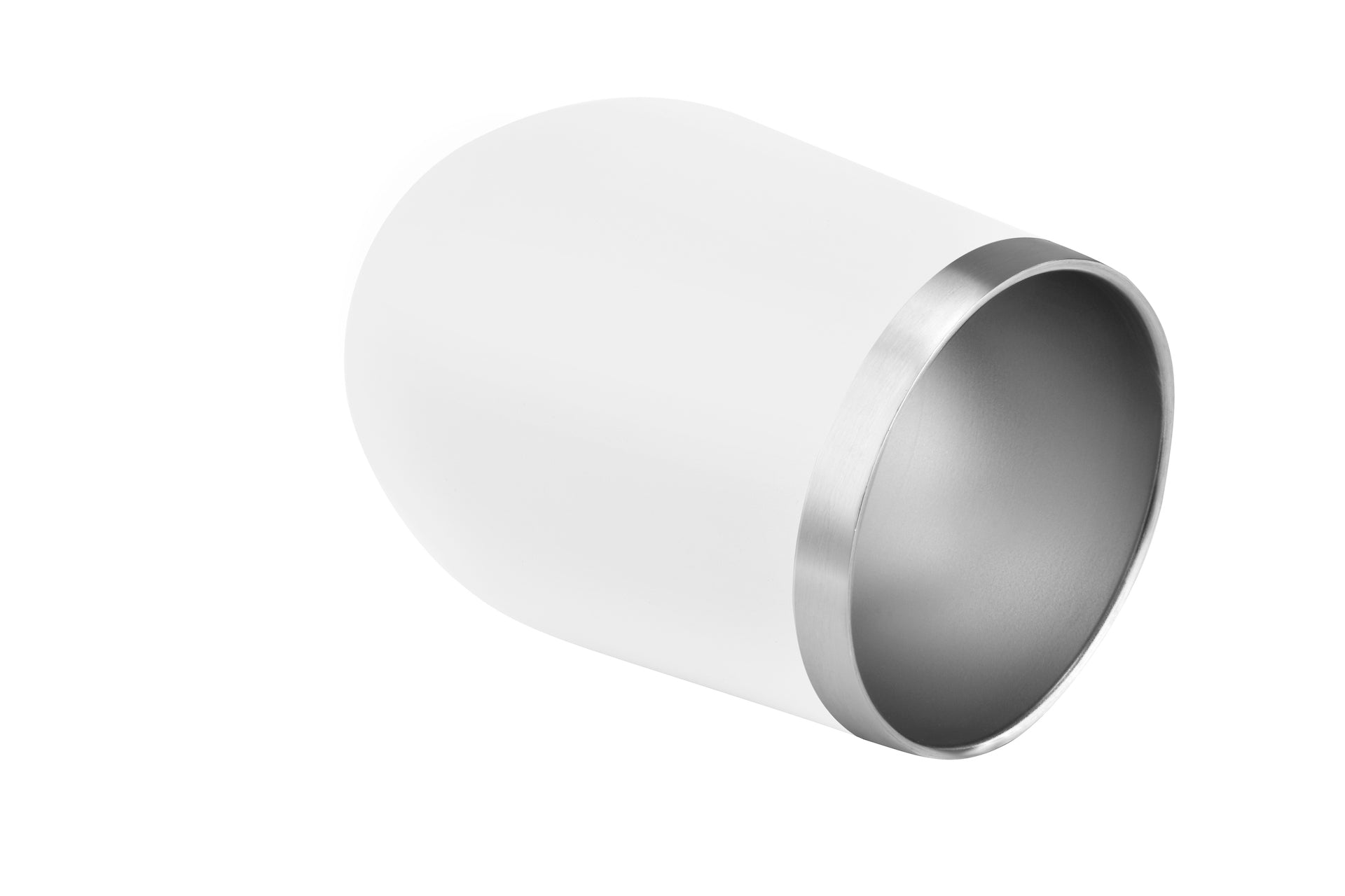 1-125U 12oz Powder Coated Stainless Double Wall Vacuum Wine Cup