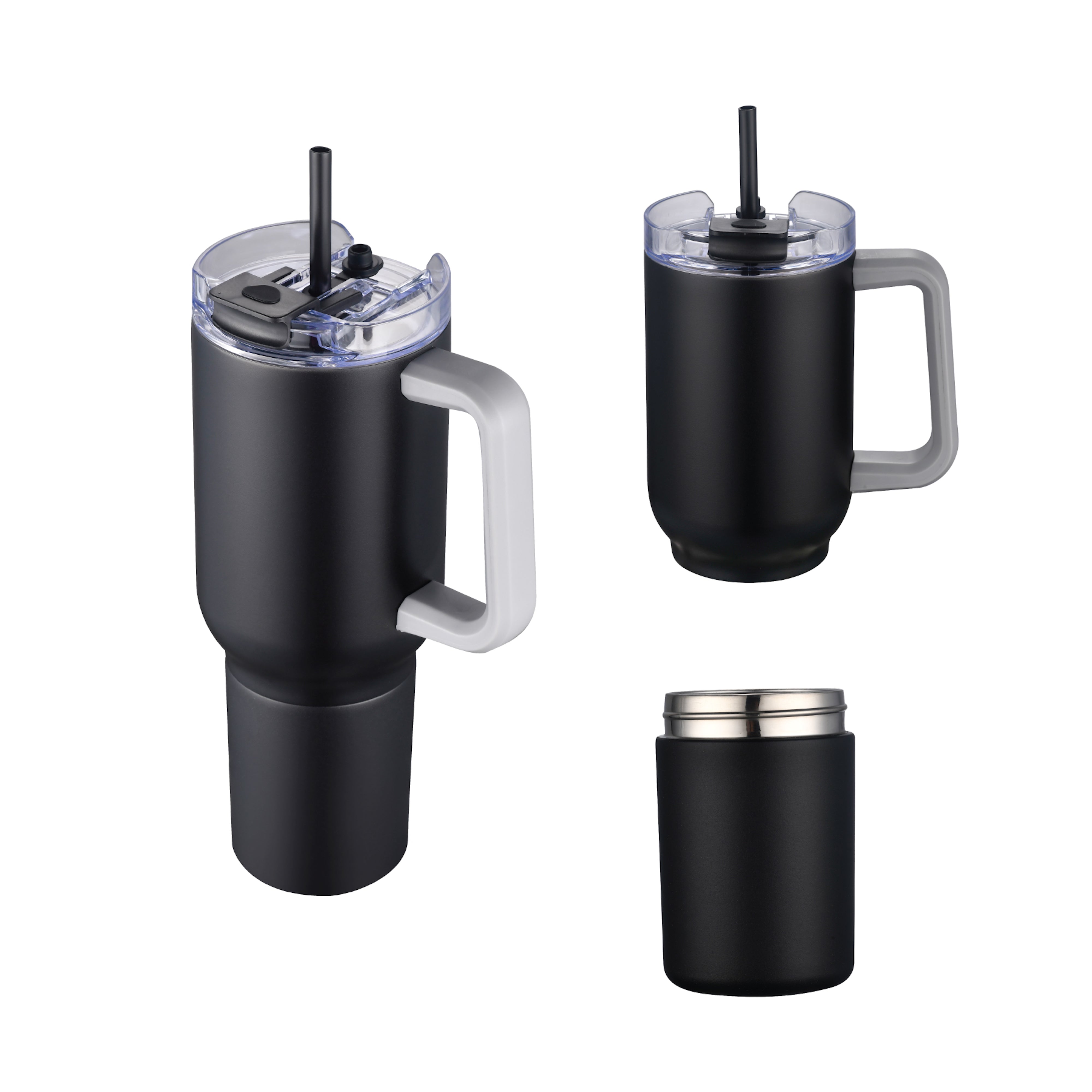 1-213U SnowCap 21oz Travel Tumbler and Can Cooler Combo