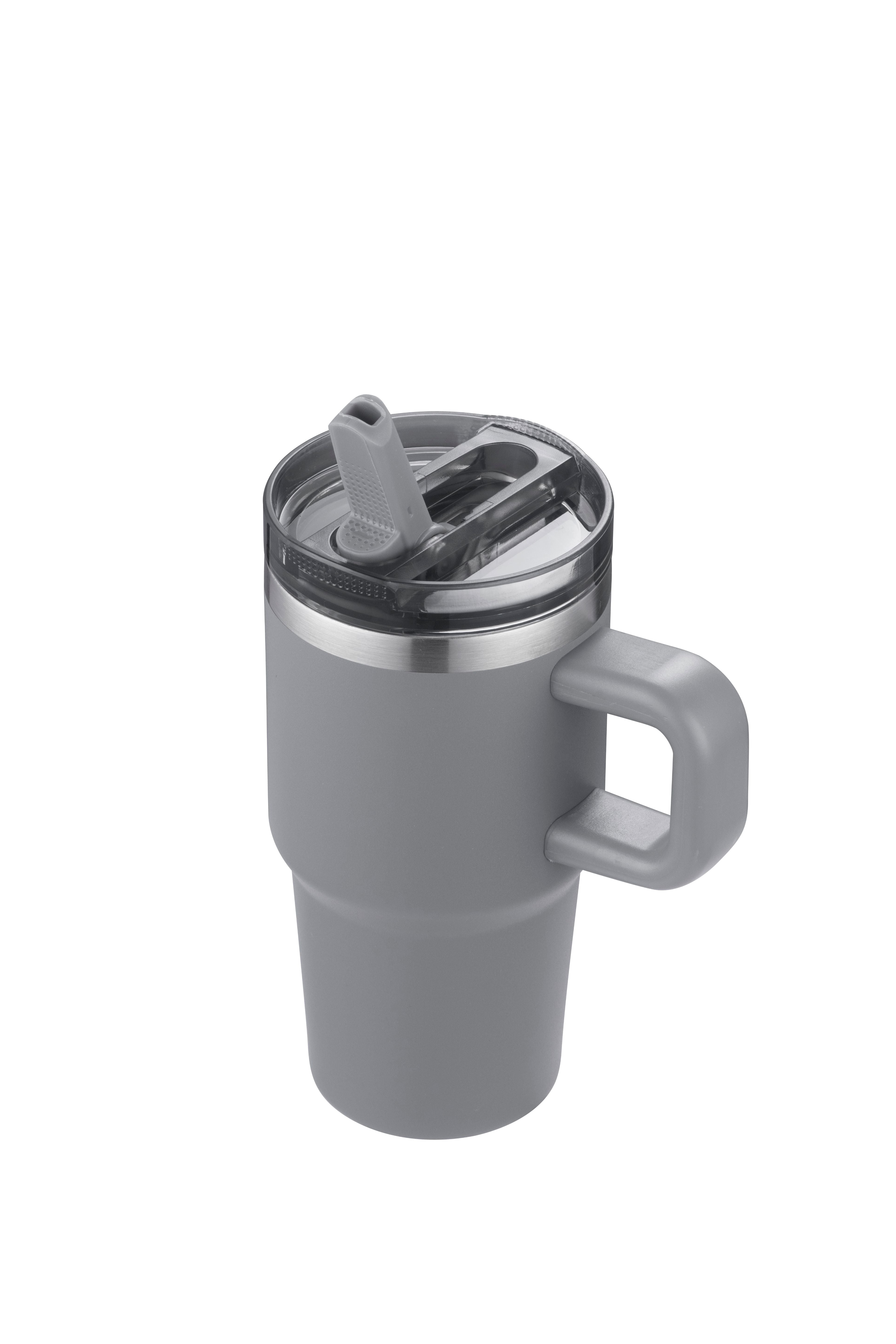 1-237U Refresh 20oz Stainless Steel Travel Mug with Fold Straw