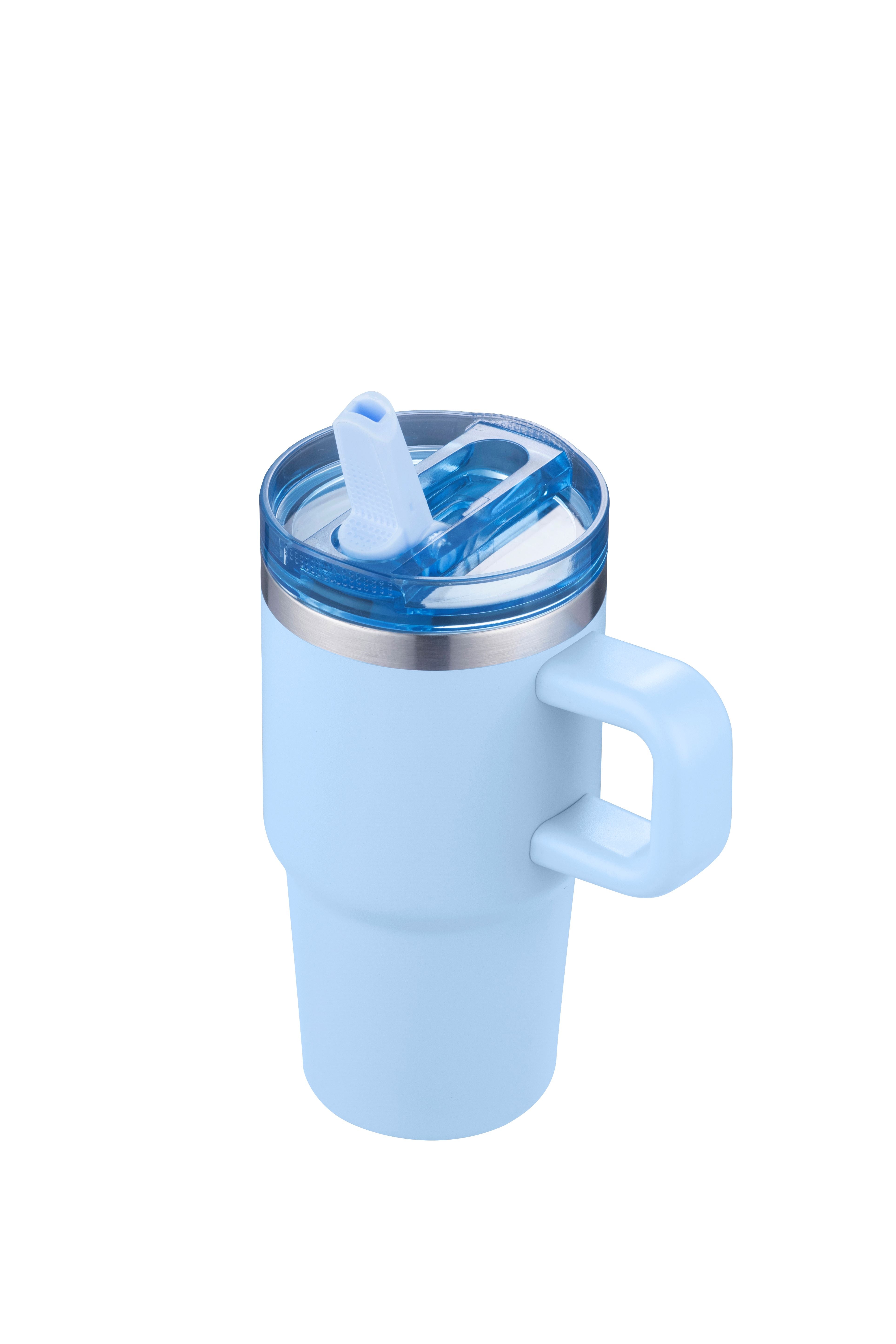 1-237U Refresh 20oz Stainless Steel Travel Mug with Fold Straw