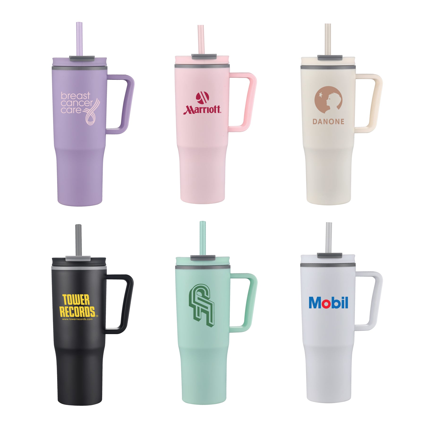 1-322U Pastel 30oz Double Wall Travel Mug