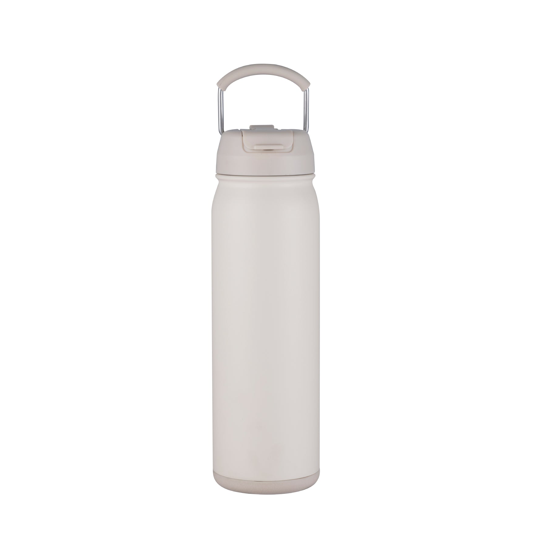 1-533U Vent 24oz Stainless Steel Bottle with Multi-Use Straw and Hidden Bottom