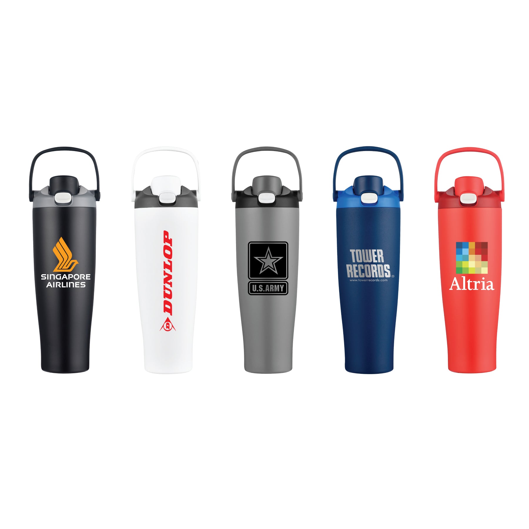 1-643U Coast 40oz Stainless Steel Travel Tumbler with Carry Handle