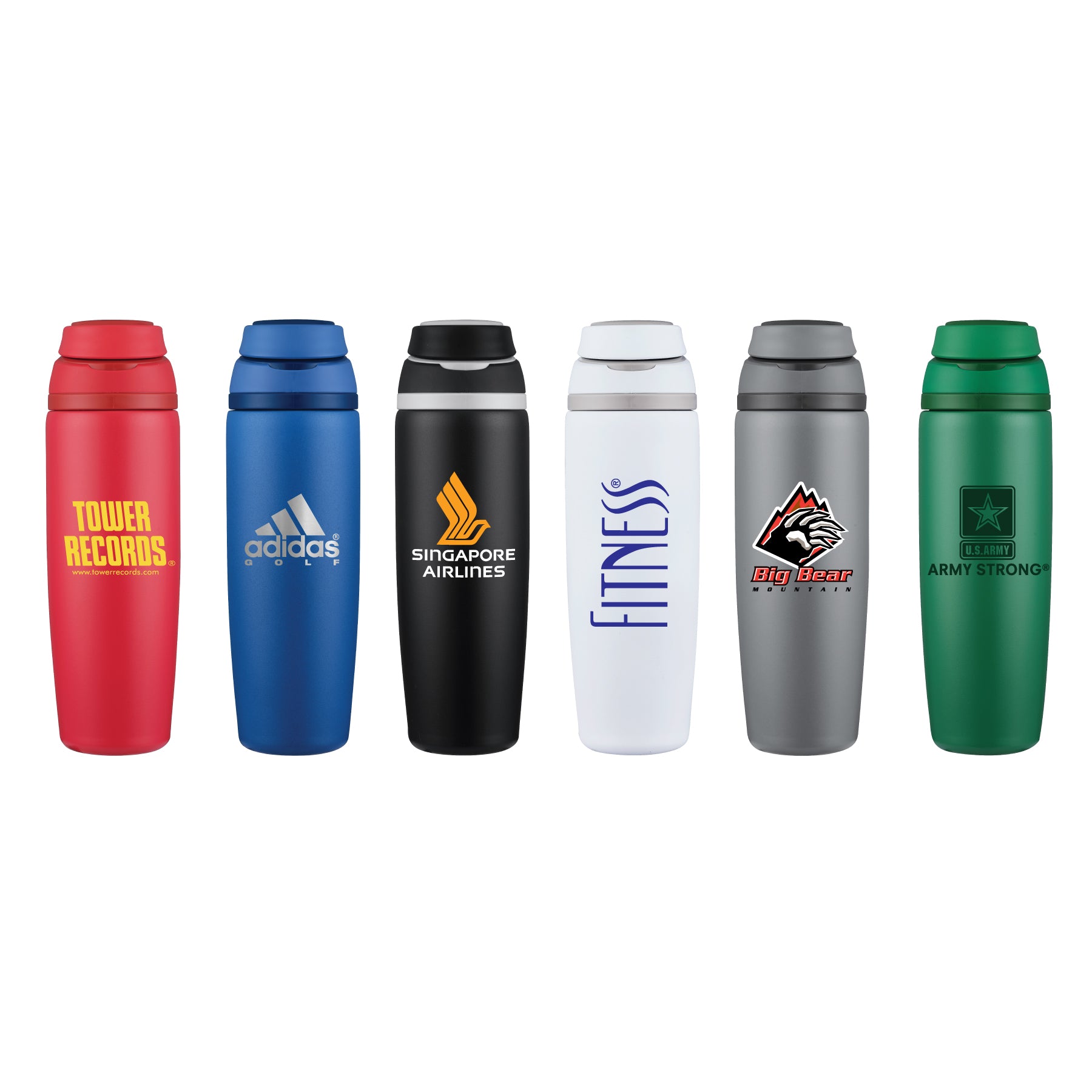 1-713U Solo 28oz Stainless Double Wall Vacuum Bottle with Locking Handle