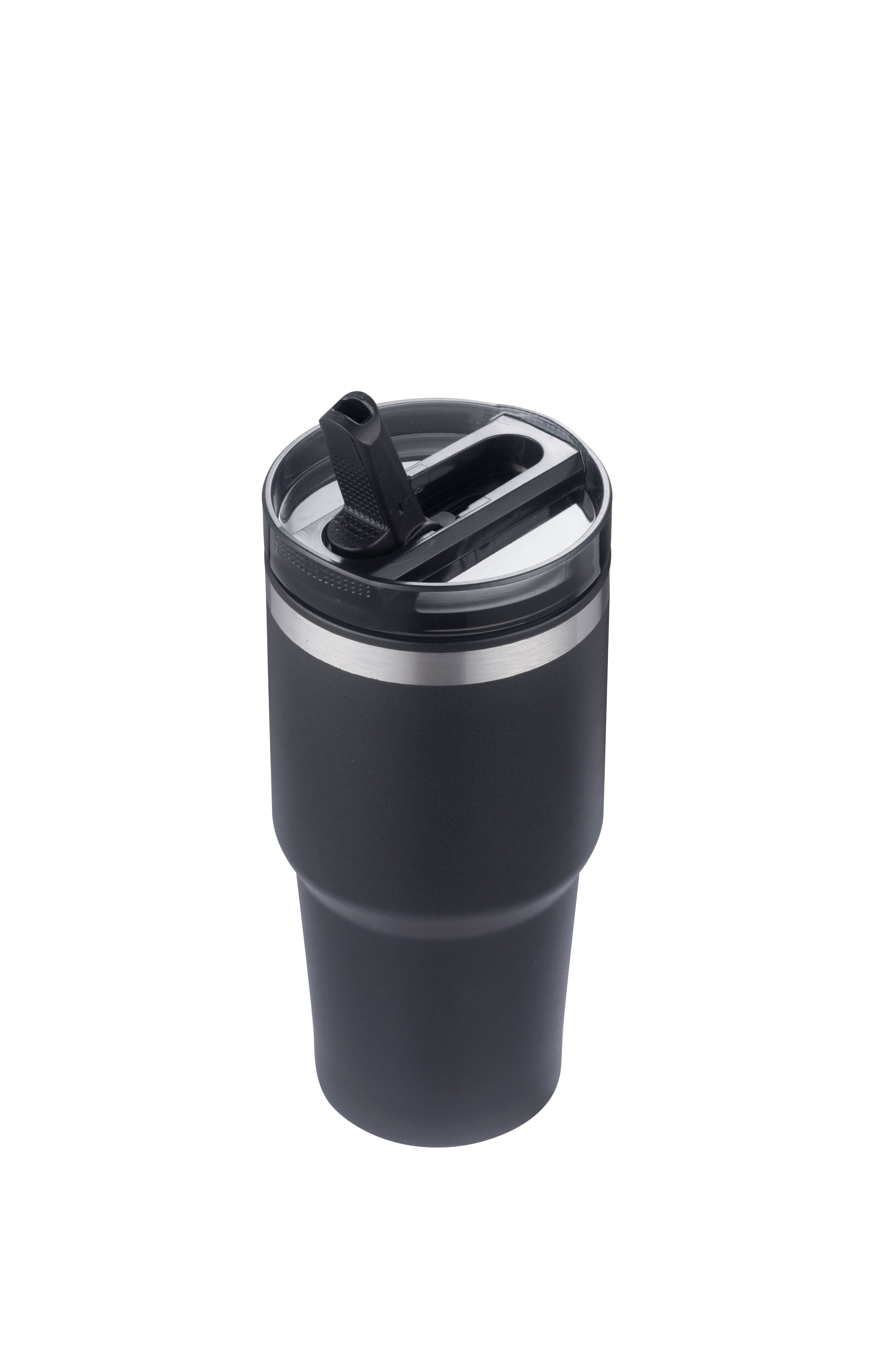 1-977U Refresh 20oz Stainless Steel Travel Tumbler with Fold Straw