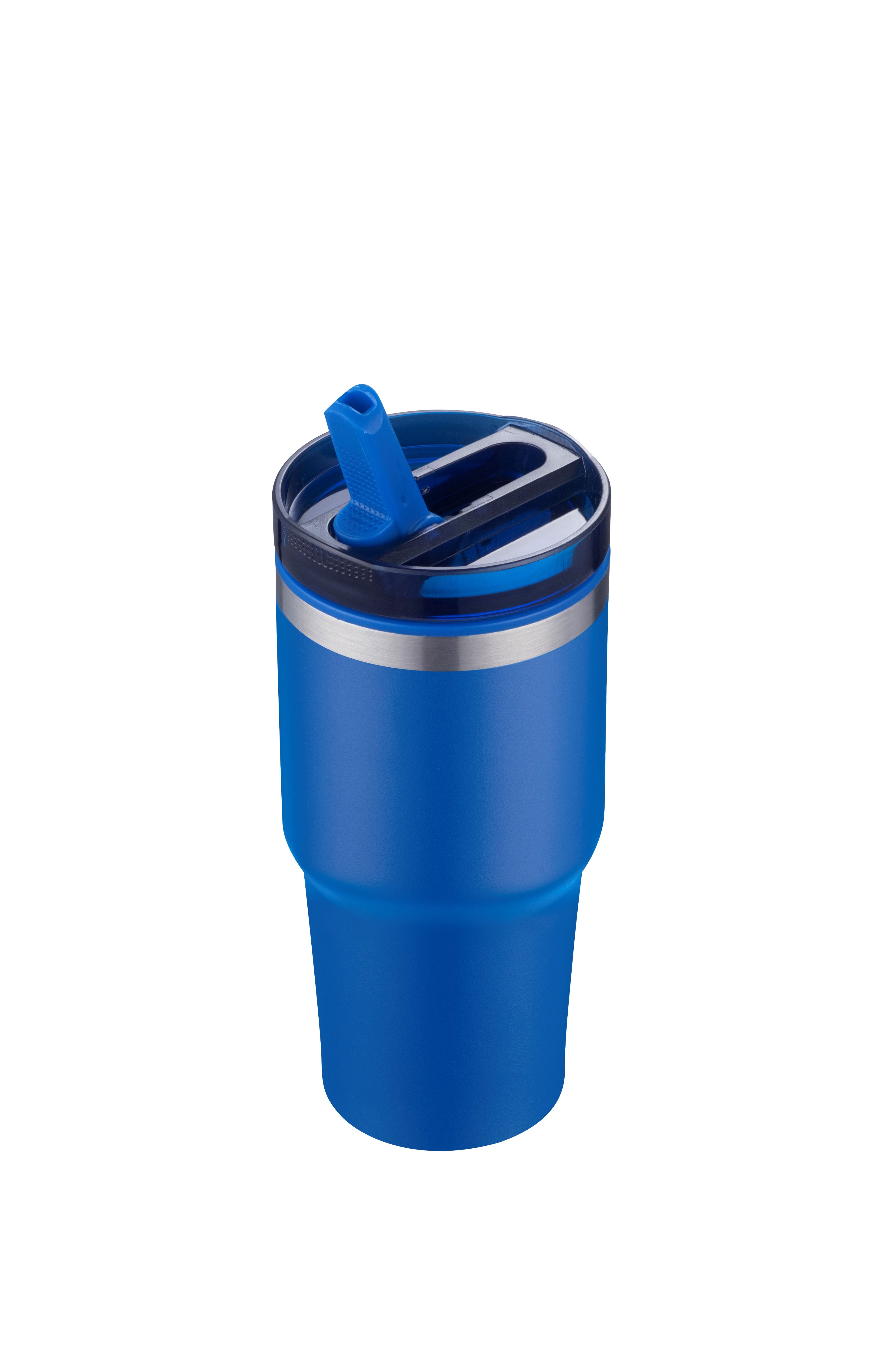 1-977U Refresh 20oz Stainless Steel Travel Tumbler with Fold Straw