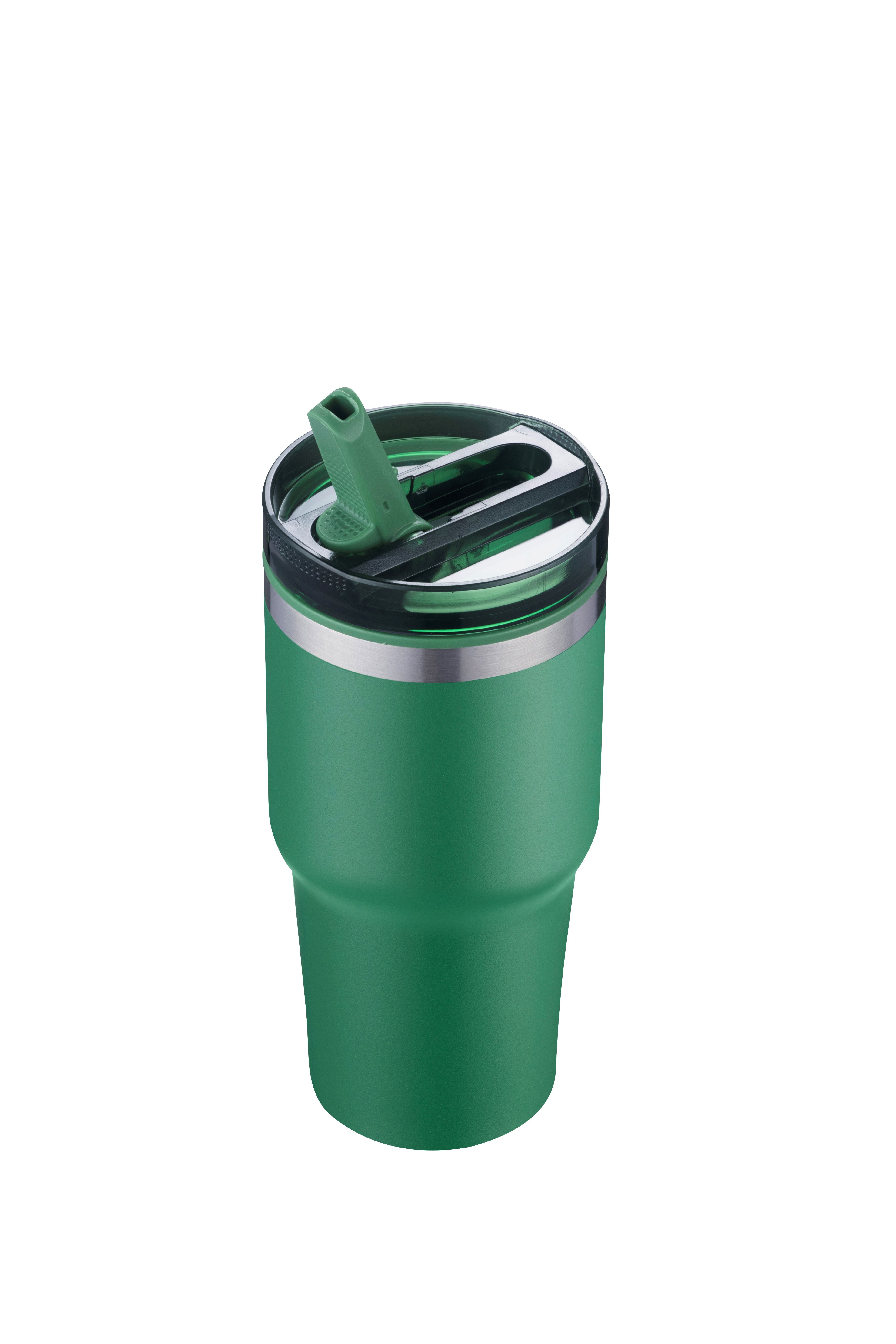 1-977U Refresh 20oz Stainless Steel Travel Tumbler with Fold Straw