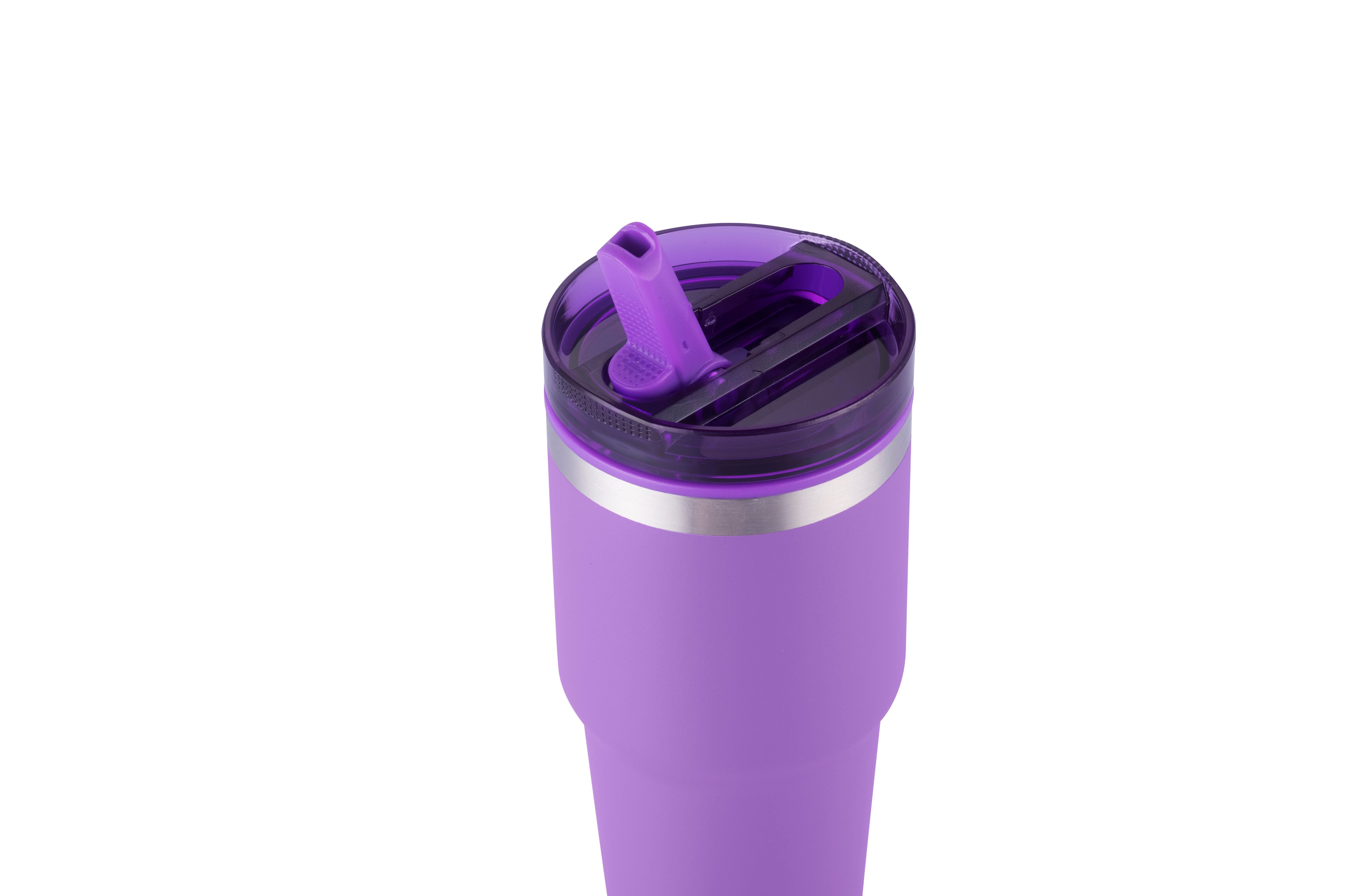 1-977U Refresh 20oz Stainless Steel Travel Tumbler with Fold Straw
