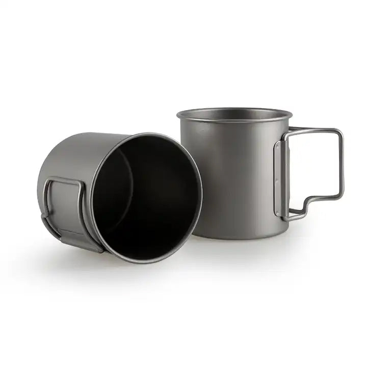 204TN Everest Ultralight Titanium Camping Mug (12oz/14oz/16oz)