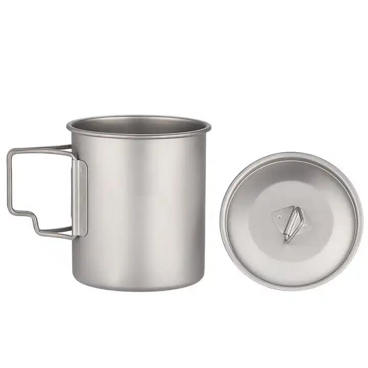 204TN Everest Ultralight Titanium Camping Mug (12oz/14oz/16oz)