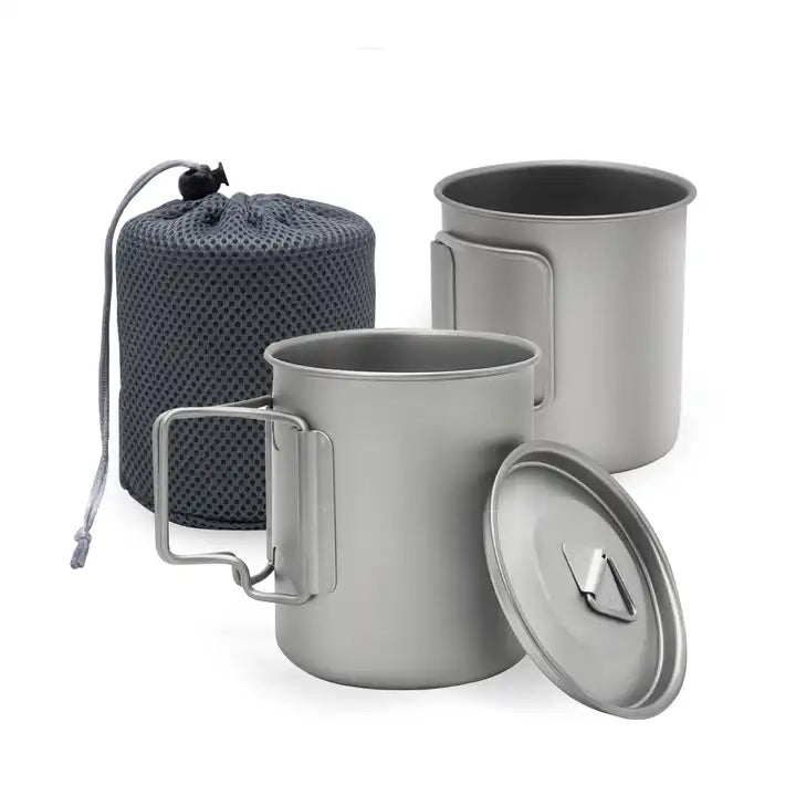 204TN Everest Ultralight Titanium Camping Mug (12oz/14oz/16oz)