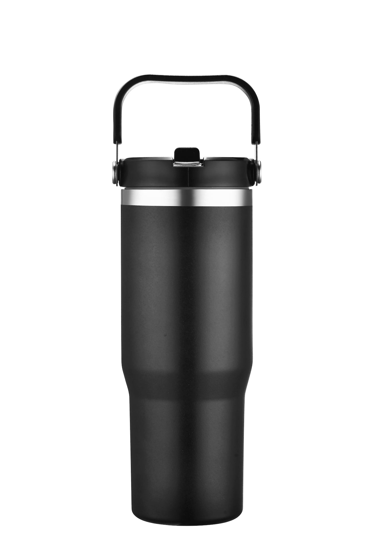 1-232U 30 Oz. Vacuum Travel Tumbler w/ Flip Straw Lid