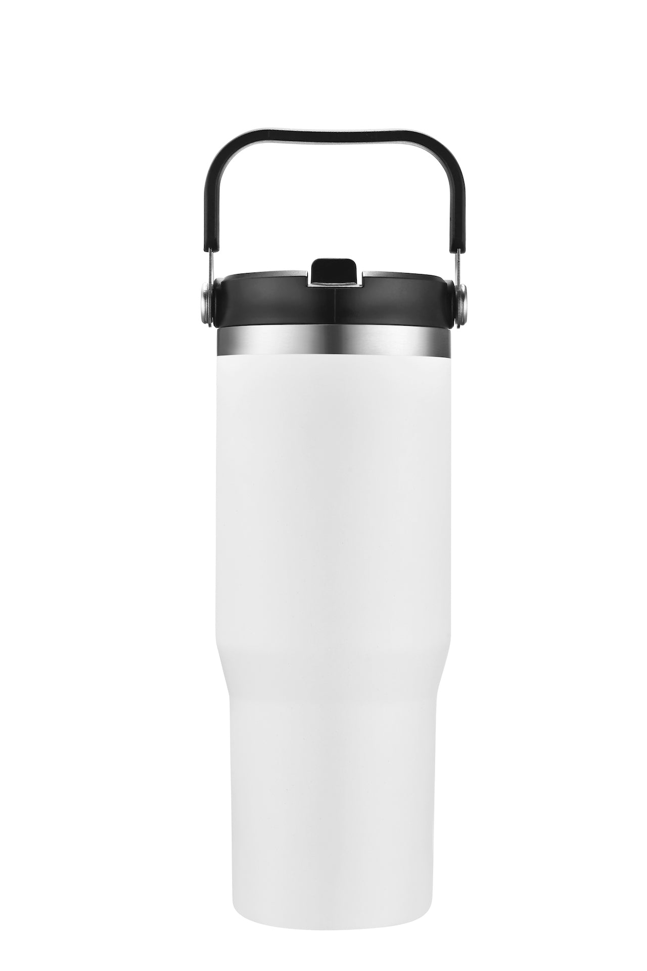 1-232U 30 Oz. Vacuum Travel Tumbler w/ Flip Straw Lid