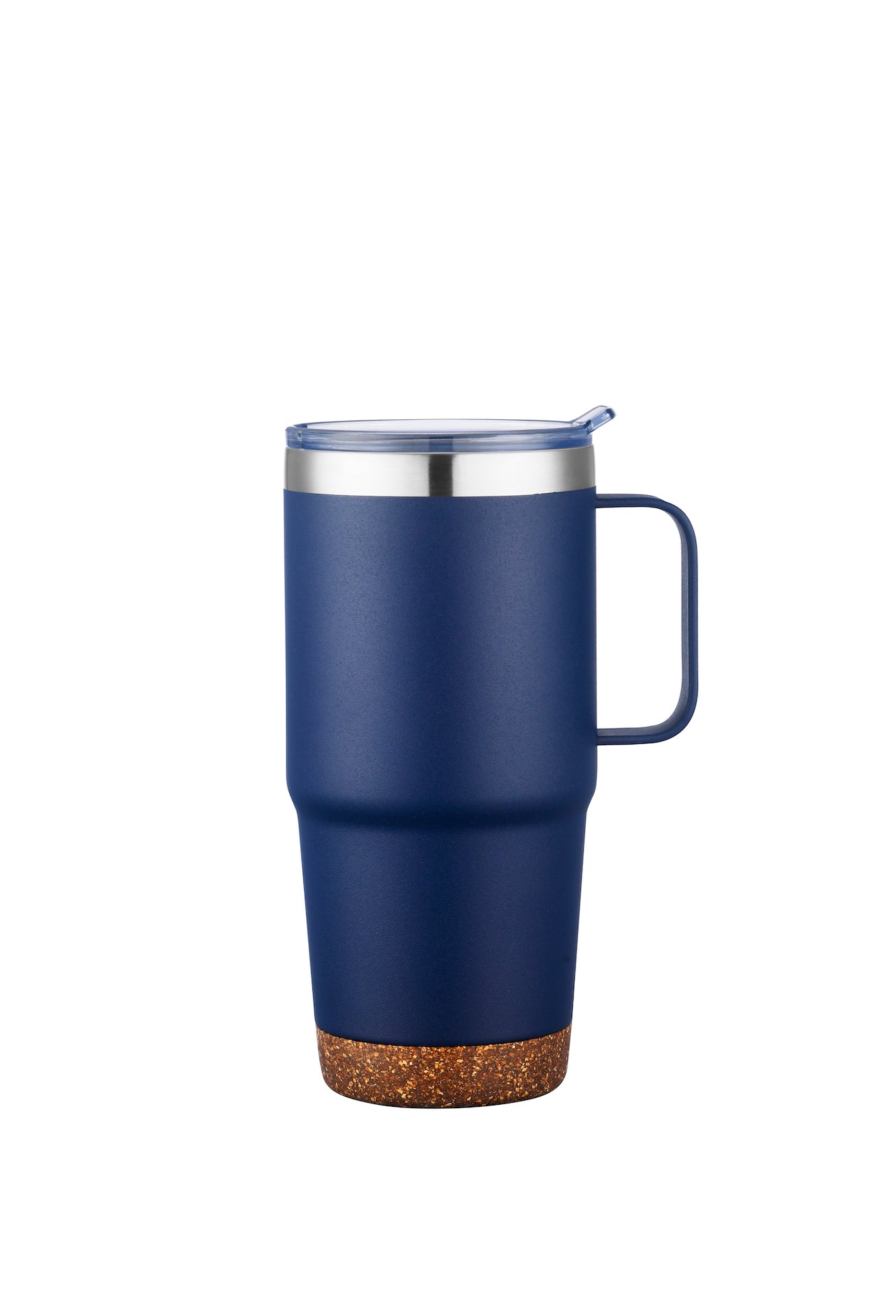 1-888U 24oz Stainless Travel Mug with Cork Bottom